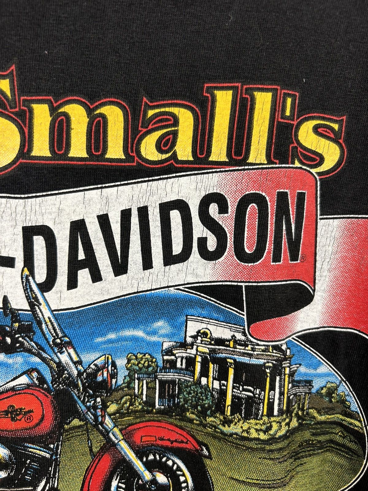 Harley Davidson Vintage 90s Harley Davidson Earl Smalls T shirt Size US L / EU 52-54 / 3 - 7 Thumbnail