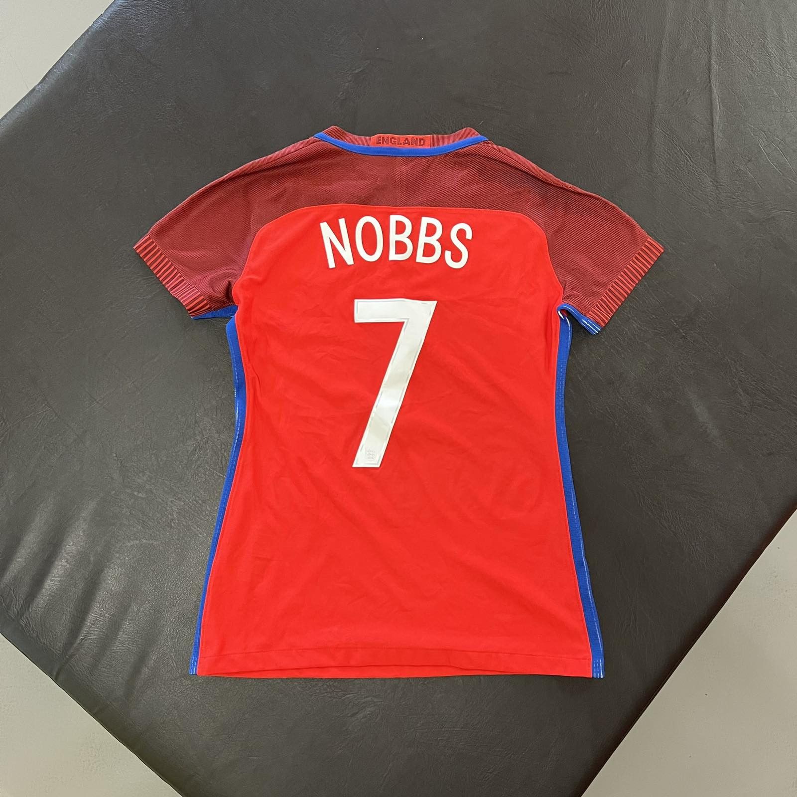 Other Nike England 2017 Away Soccer Jersey #7 NOBBS Sz S Size S / US 4 / IT 40 - 2 Thumbnail