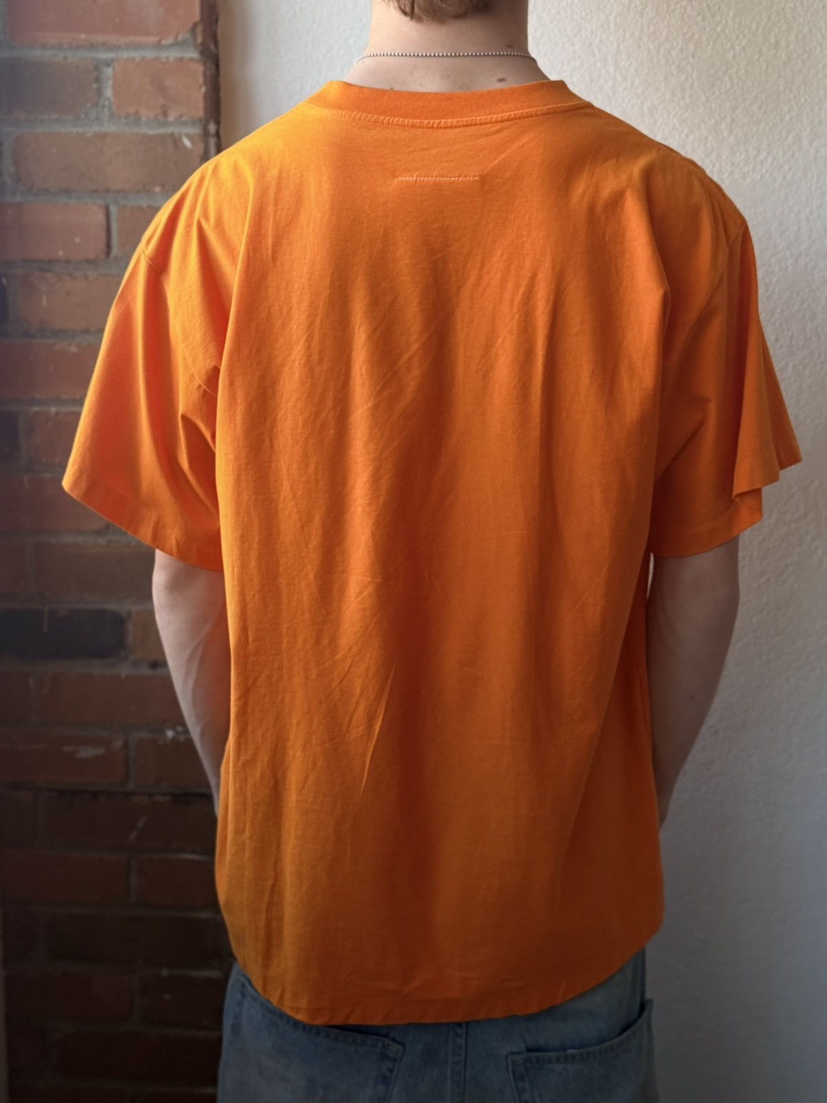 Acne Studios Ance Studios Upside Down Logo Tee Size US S / EU 44-46 / 1 - 2 Thumbnail