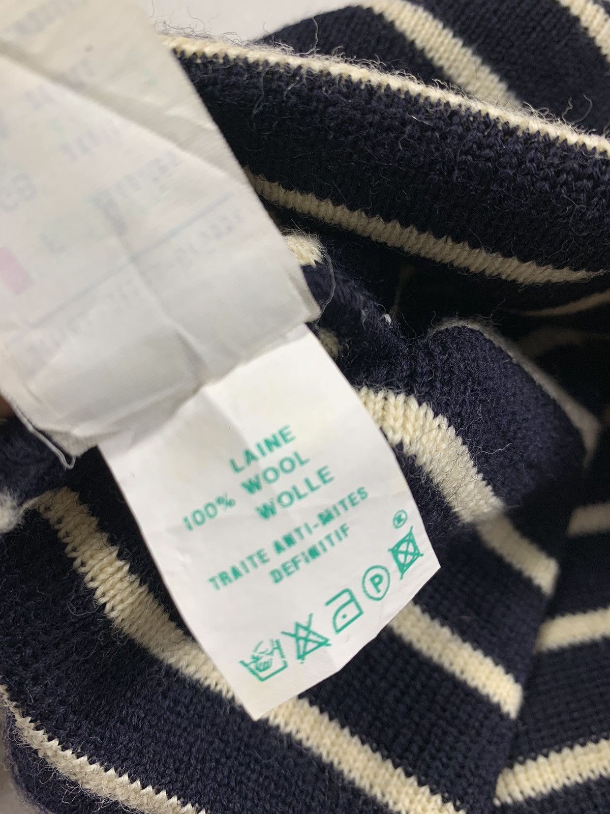 Japanese Brand × Kapital × Vintage Saint james striped Beanie Hats RARE Size ONE SIZE - 6 Thumbnail