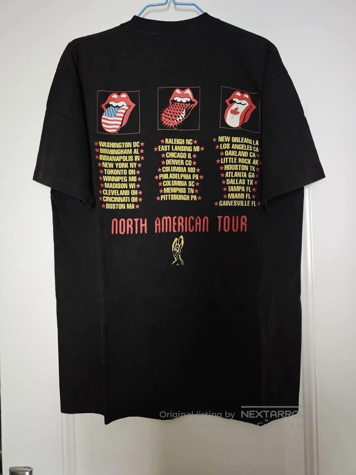 peaceminusone Rolling Stones 1994 Vintage Tour T. Size US M / EU 48-50 / 2 - 2 Thumbnail