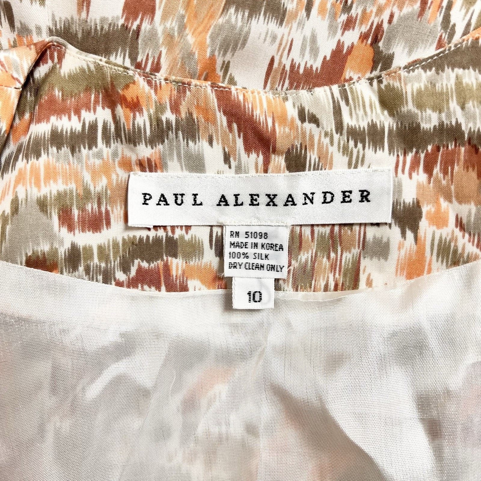 Other Vintage Paul Alexander 100% Silk Blazer (M) Oversized Jacket Size M / US 6-8 / IT 42-44 - 5 Thumbnail