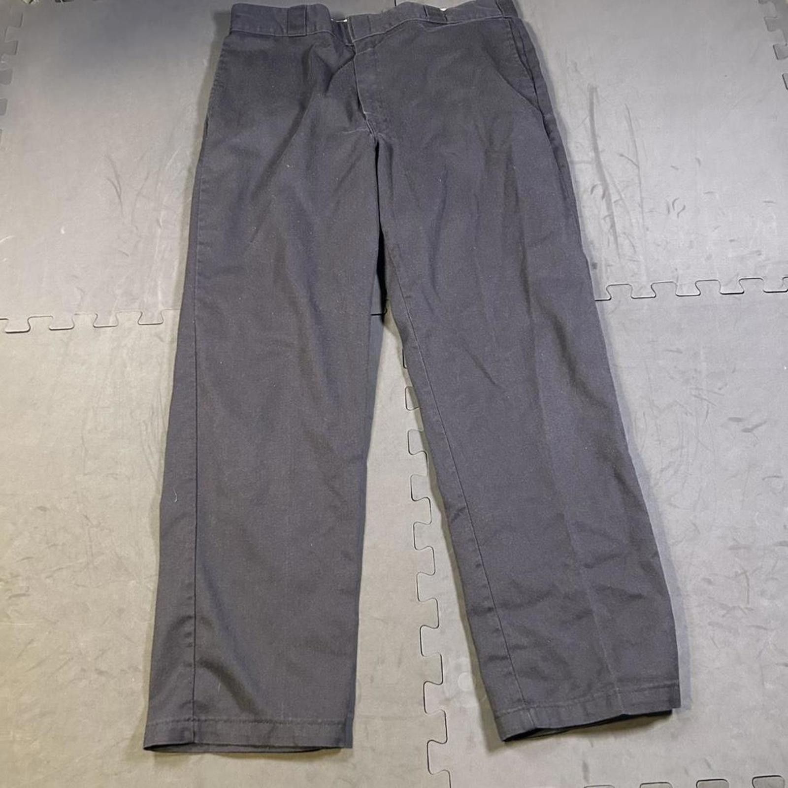 Dickies Dickies Men's Grey and Black Trousers Size US 38 / EU 54 - 2 Thumbnail
