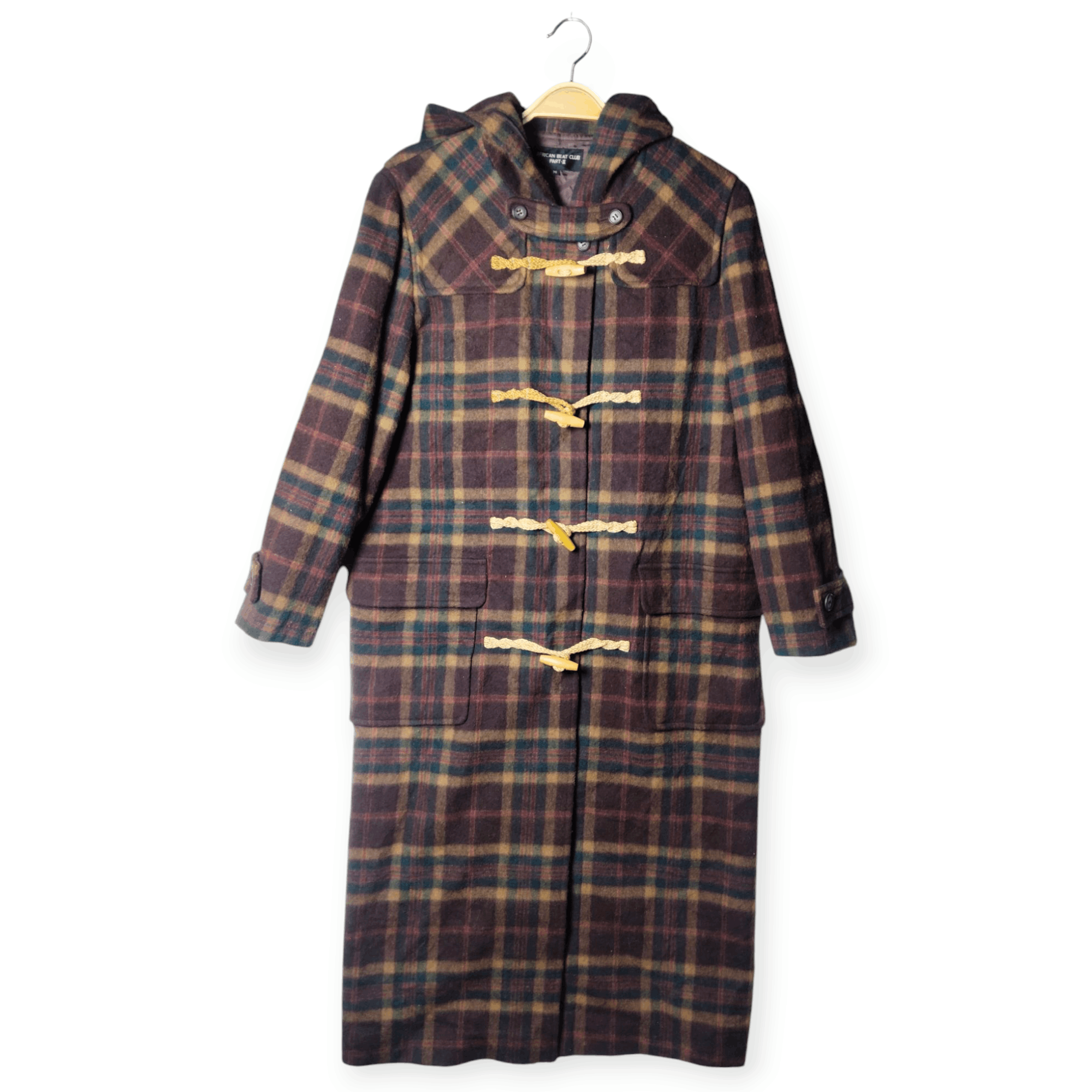If Six Was Nine Vtg African Beat Club Part-II Duffle Coat - 0016 Size US M / EU 48-50 / 2 - 2 Thumbnail