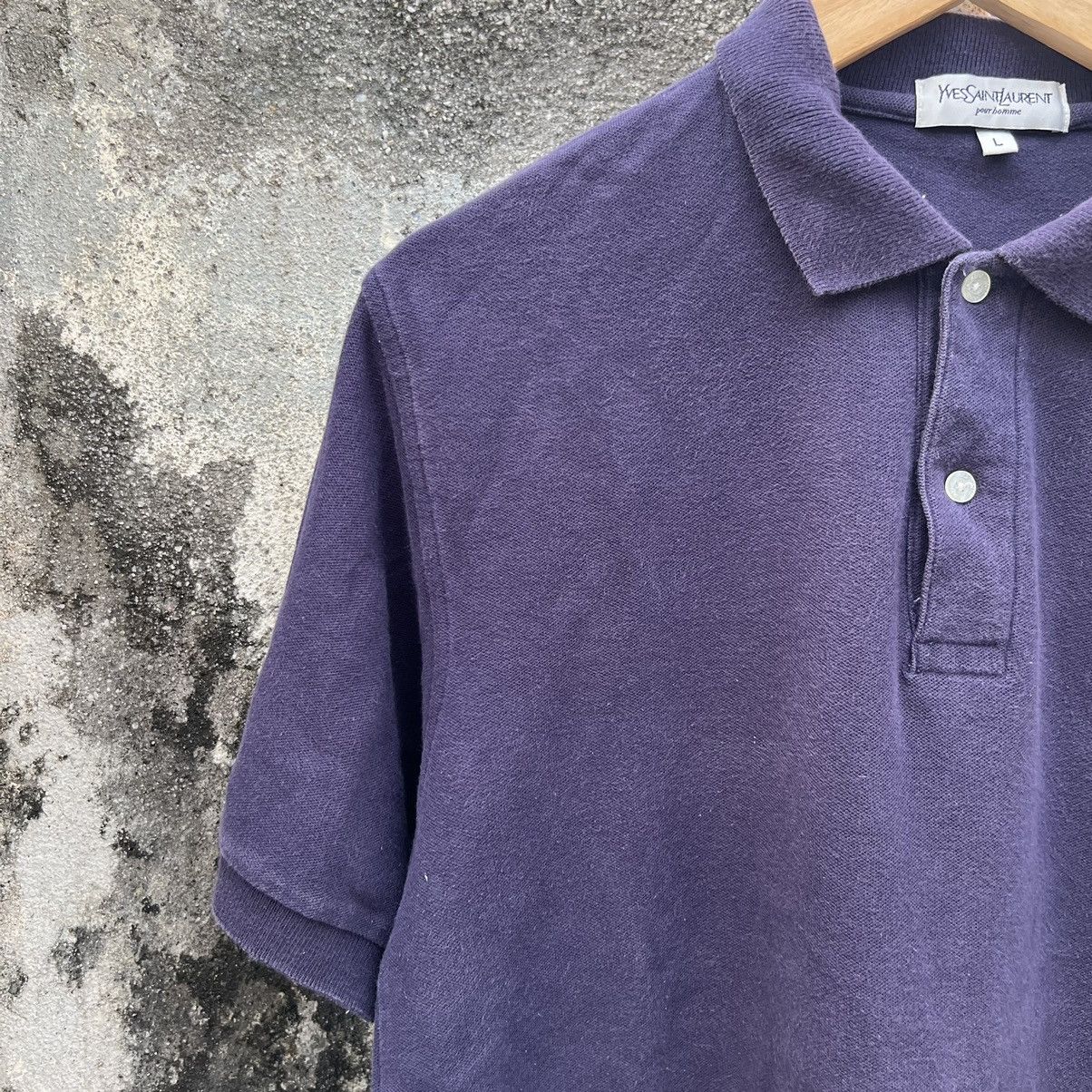 Vintage × Yves Saint Laurent “VINTAGE” YSL SMALL LOGO POLO SHIRTS Size US L / EU 52-54 / 3 - 2 Thumbnail