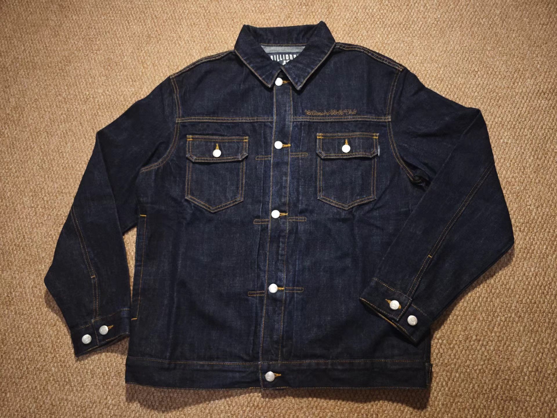 Billionaire Boys Club BILLIONAIRE BOYS CLUB Long-Sleeve Simple Denim Jacket Size US M / EU 48-50 / 2 - 1 Thumbnail