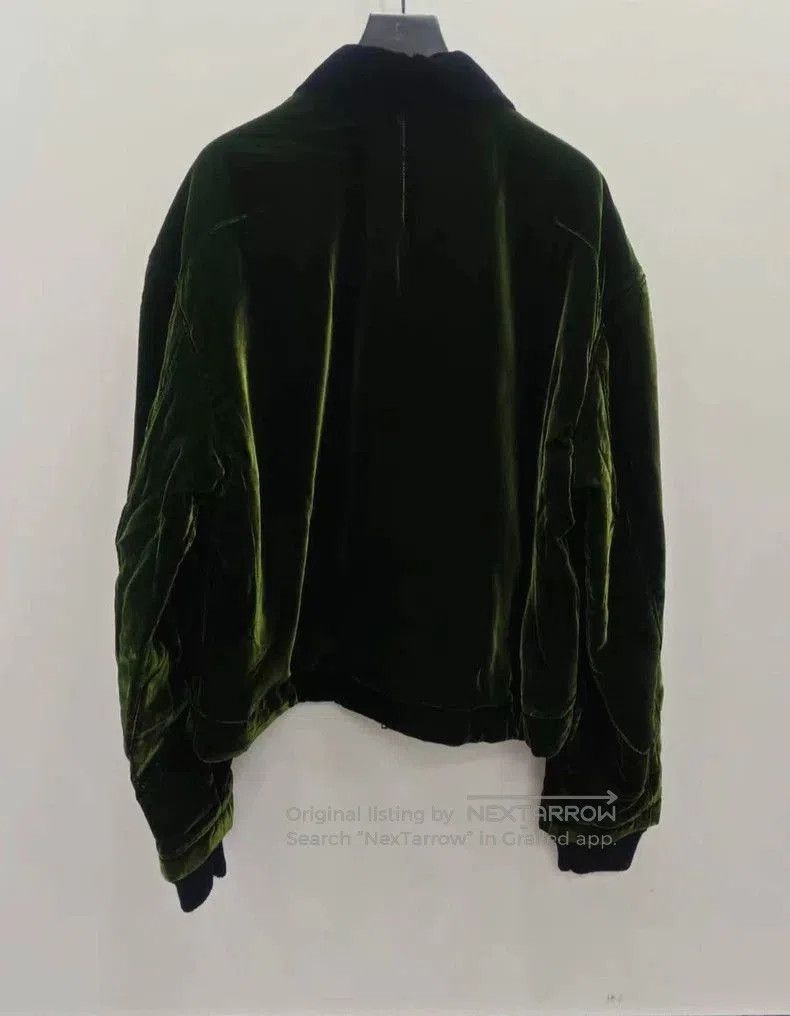 Haider Ackermann HAIDER ACKERMANN Velour Collar Jacket. Size US M / EU 48-50 / 2 - 5 Thumbnail