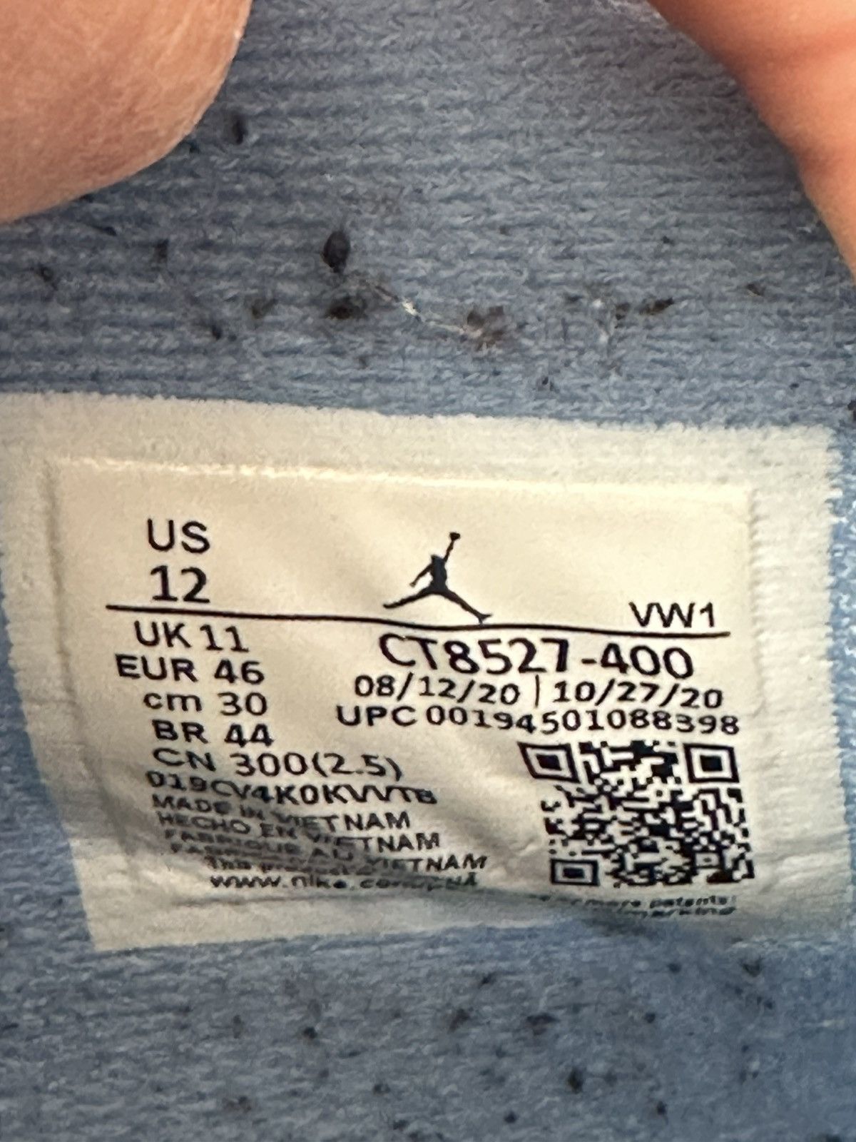 Jordan Brand × Nike Air Jordan 4 University Blue Size US 12 / EU 45 - 7 Thumbnail