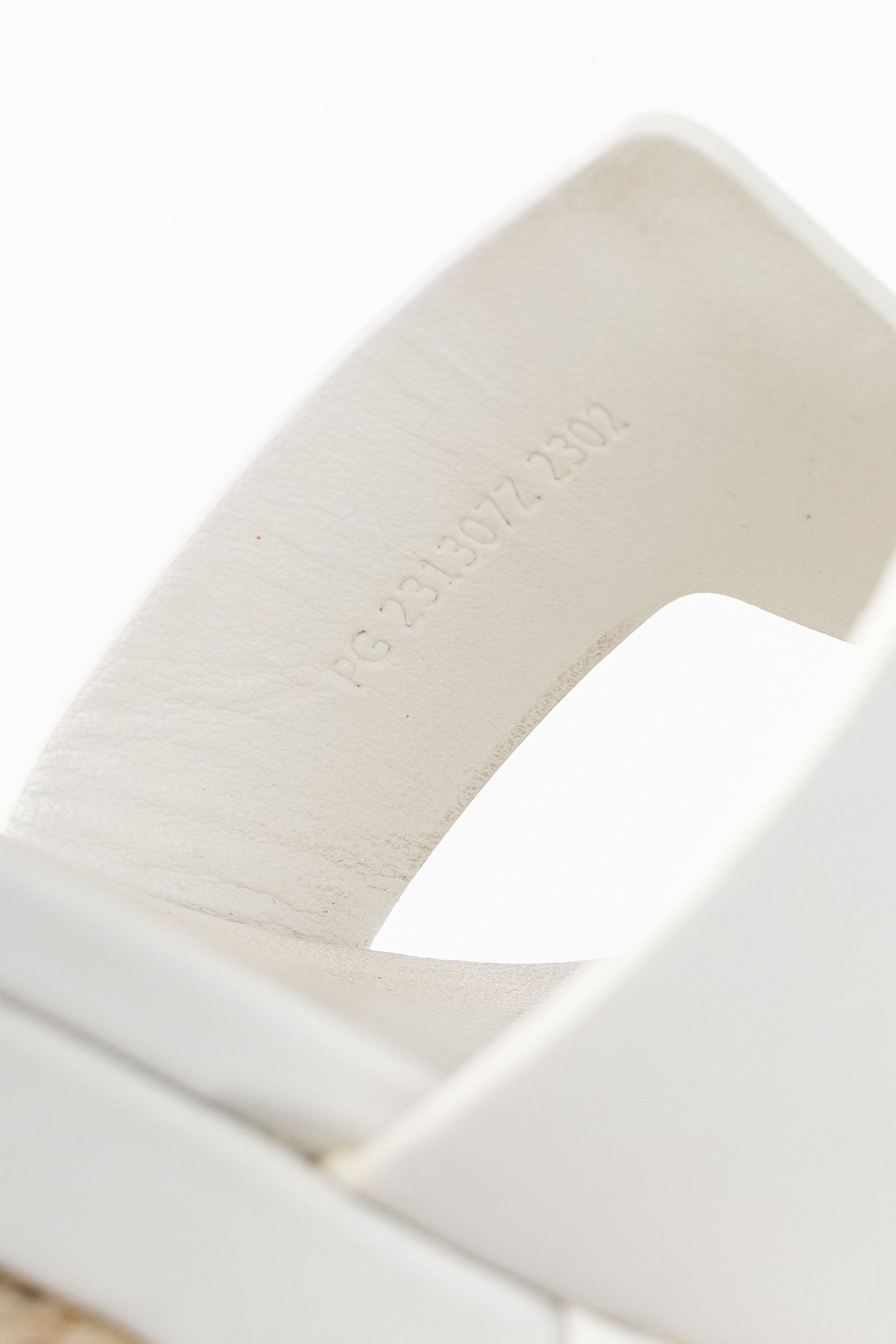 Hermes Hermes Elda White Goatskin Espadrille Wedge "H" Sandals Size US 7.5 / IT 37.5 - 11 Thumbnail