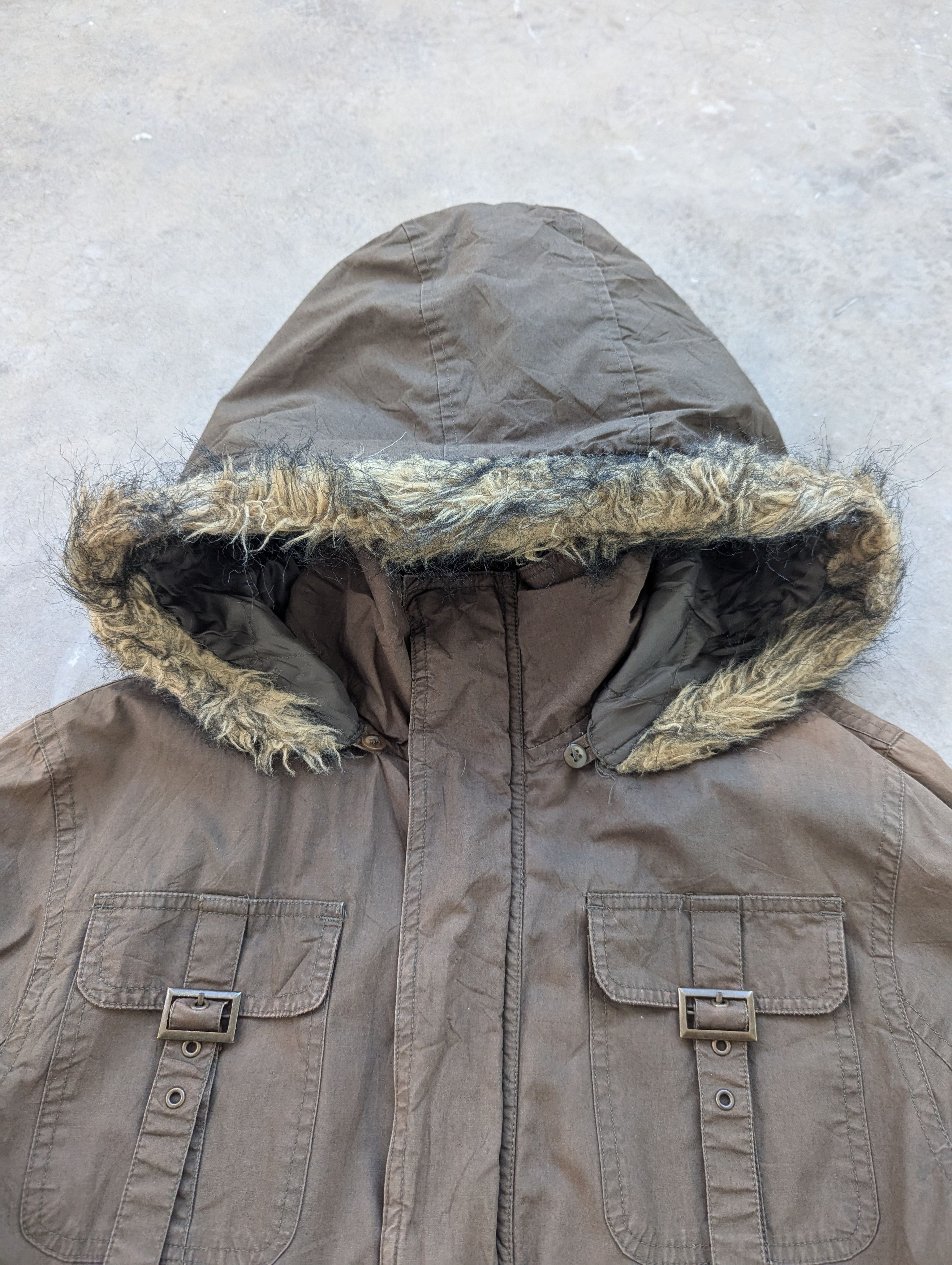 14th Addiction × Japanese Brand × Vintage Vintage Hoodie Jacket Military Style By Caparanka Size M / US 6-8 / IT 42-44 - 4 Thumbnail