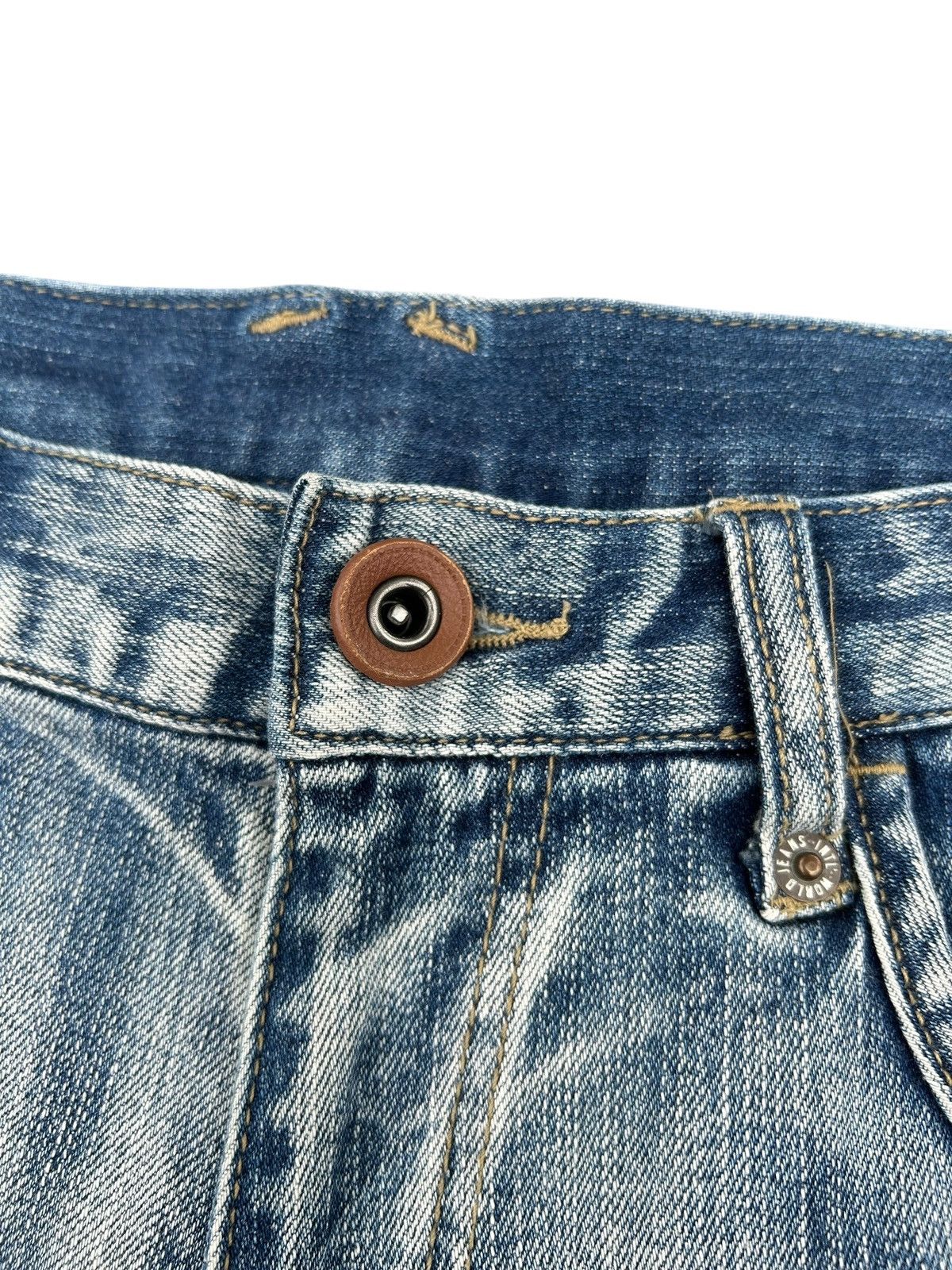 Kapital PPFM Japanese Punk Style Denim Jeans Size US 31 - 5 Thumbnail
