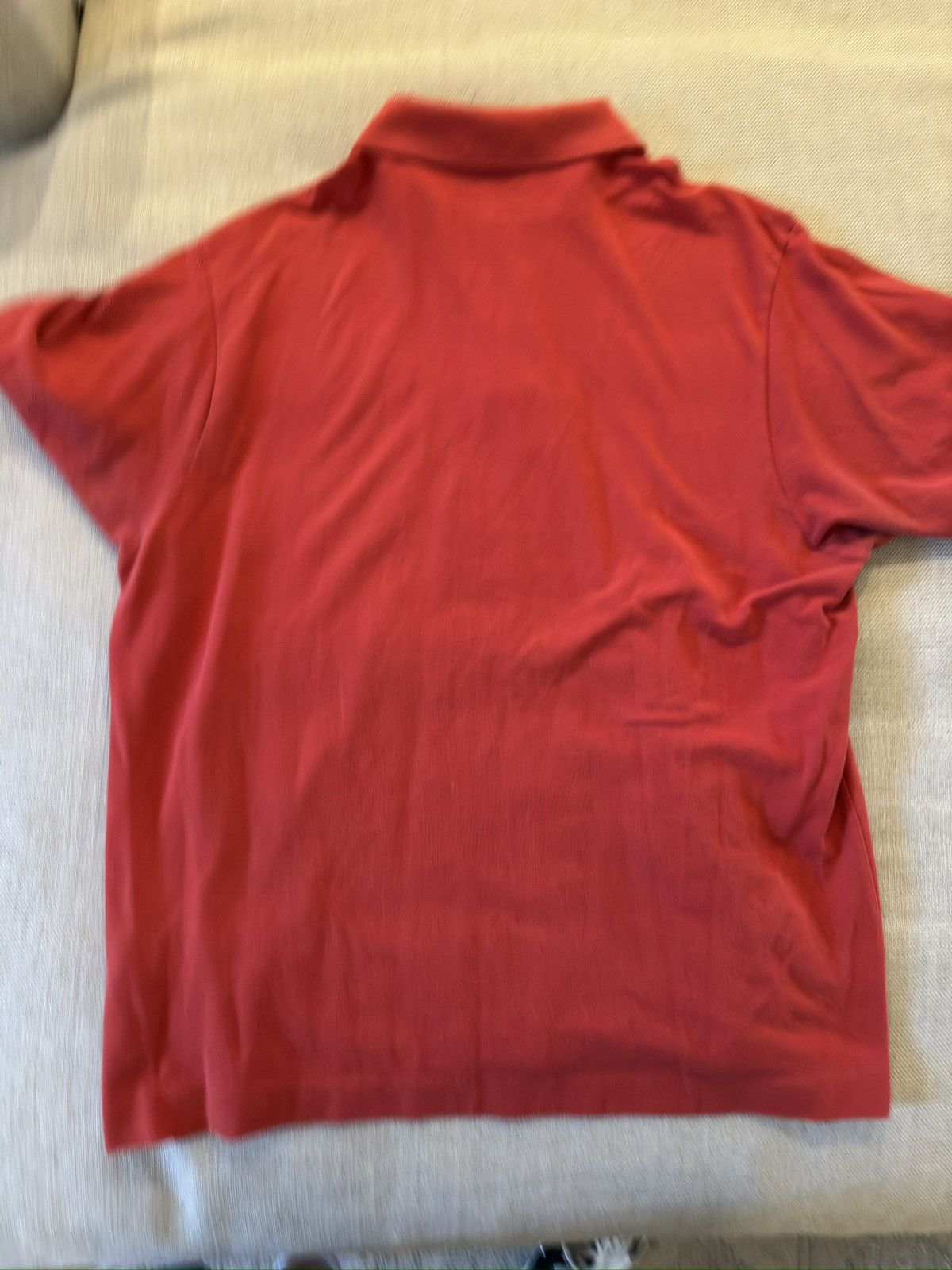 Lacoste LACOSTE The Iconic Slim Fit Mesh Knit Polo Shirt in Red Size US XXL / EU 58 / 5 - 8 Thumbnail