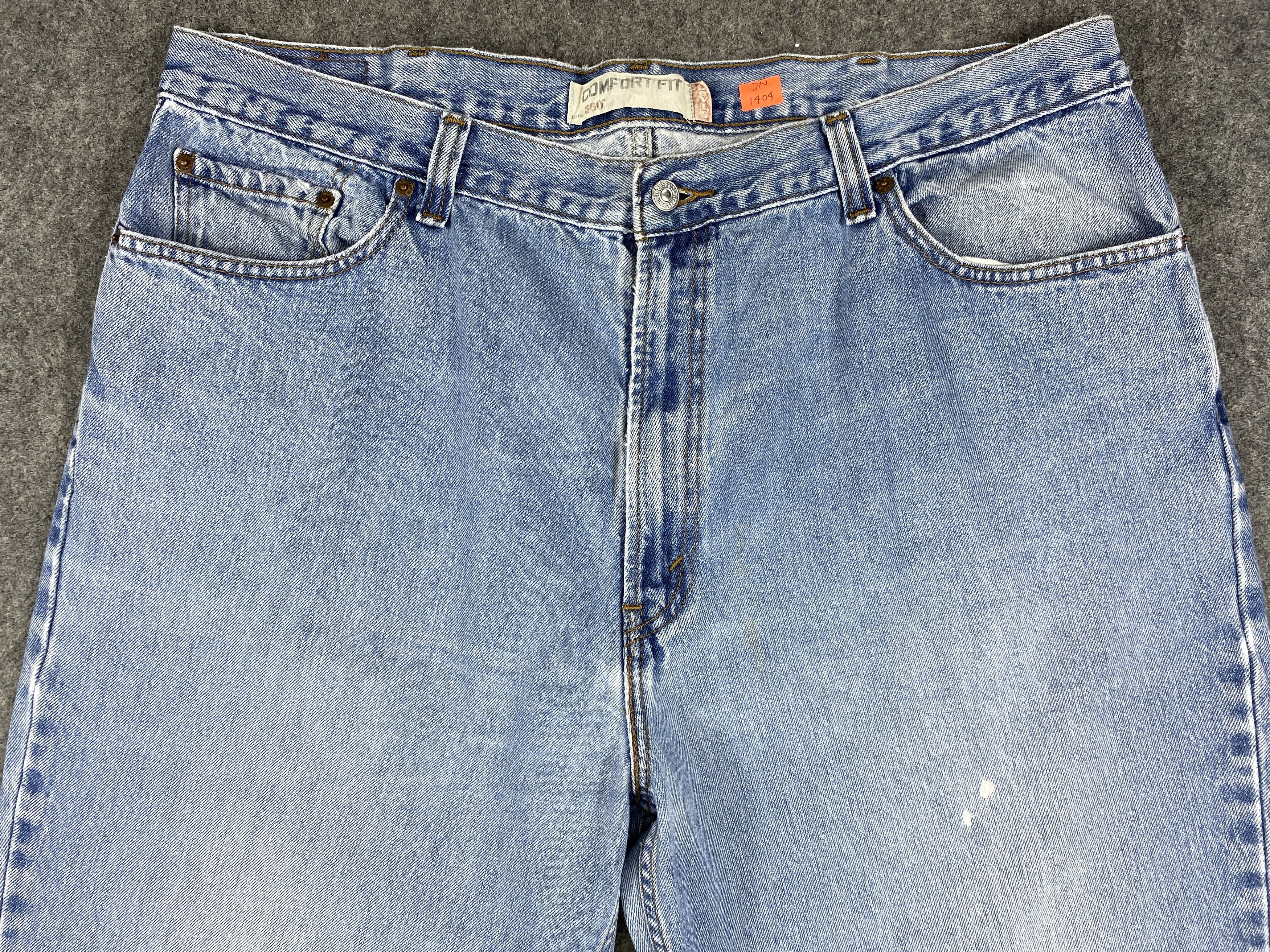 Levi's Mid Blue Levi's 560 Jeans 41x30 Denim -JN1404 Size US 41 - 3 Thumbnail