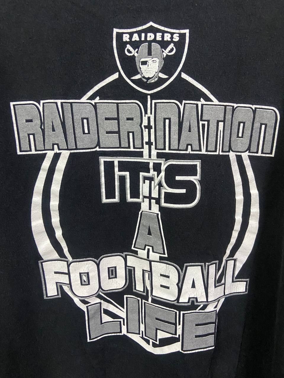 NFL × Vintage Vintage NHL Oakland Raiders Tshirt Streetwear Style Size US XL / EU 56 / 4 - 7 Thumbnail