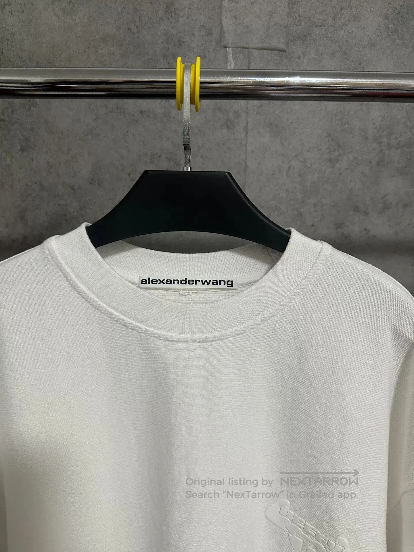 Alexander Wang Alexander Wang Logo Print Short-Sleeve T-Shirt. Size US L / EU 52-54 / 3 - 3 Thumbnail