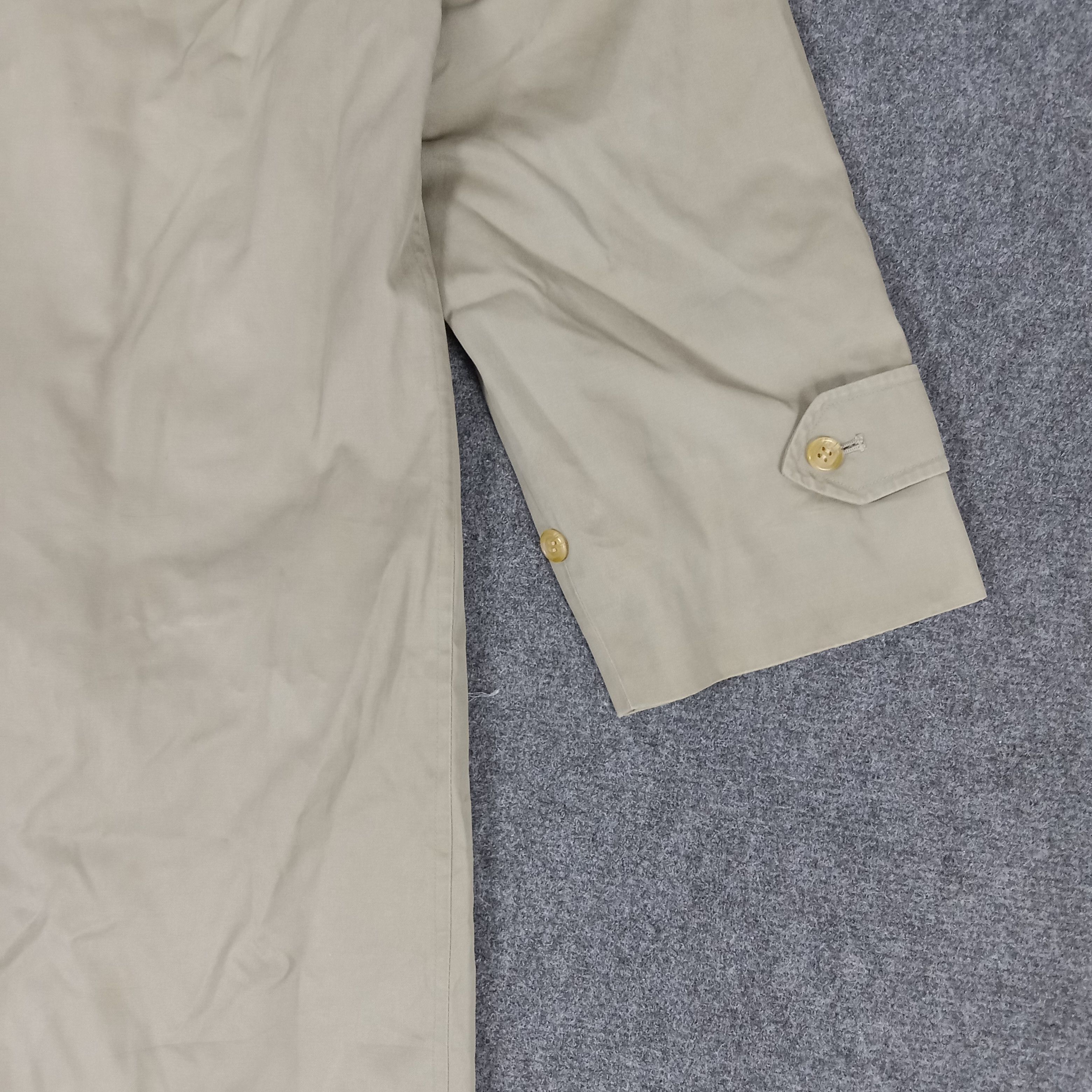 Burberry × Vintage Burberry Italian Brand Trench Coat Jacket Size US XL / EU 56 / 4 - 5 Thumbnail