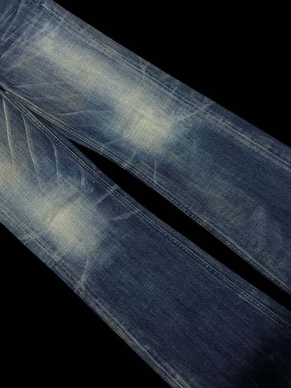 Tornado Mart FLARED Vintage Japanese Whisker Mudwash Distressing Denim Size US 30 / EU 46 - 9 Thumbnail