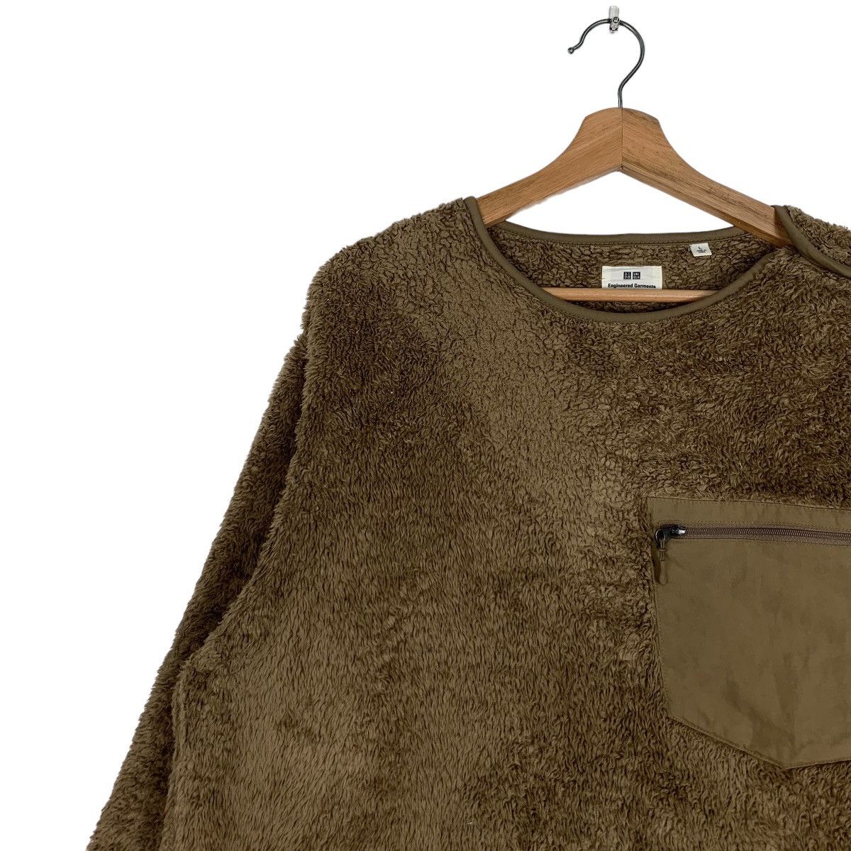 Engineered Garments Uniqlo X Engineered Garments Pullover Fleece #0841-C38 Size US L / EU 52-54 / 3 - 6 Thumbnail