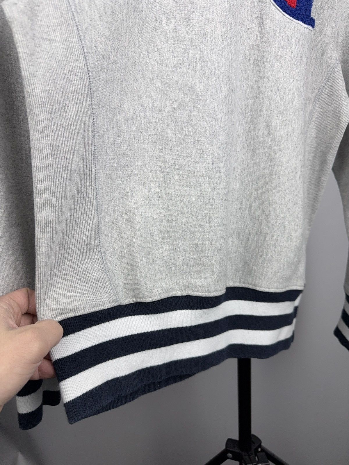 Champion Vintage Rare 90s Champion Reverse Weave Chenille C Crewneck Size US S / EU 44-46 / 1 - 7 Thumbnail