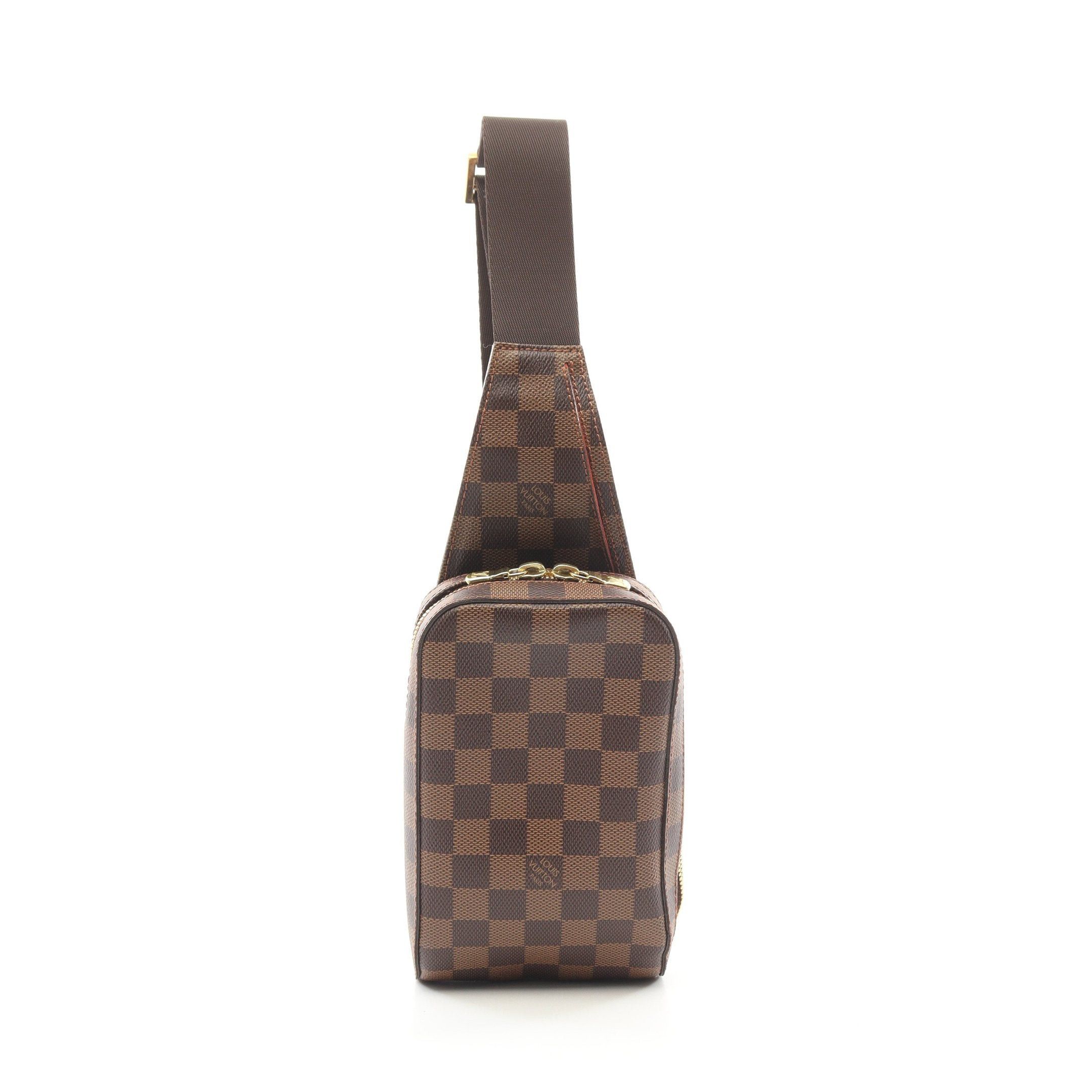 Louis Vuitton Louis Vuitton Geronimos Damier Ebene Body Bag Brown Size ONE SIZE - 1 Thumbnail