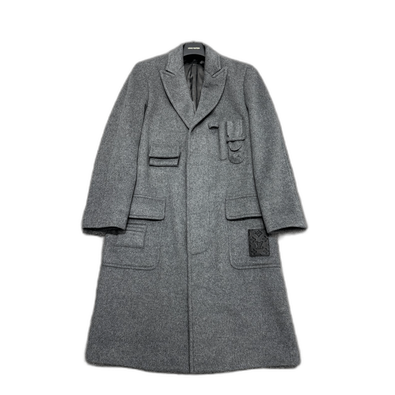 Louis Vuitton Louis Vuitton Cashmere Coat with Pockets-yf Size US L / EU 52-54 / 3 - 1 Thumbnail