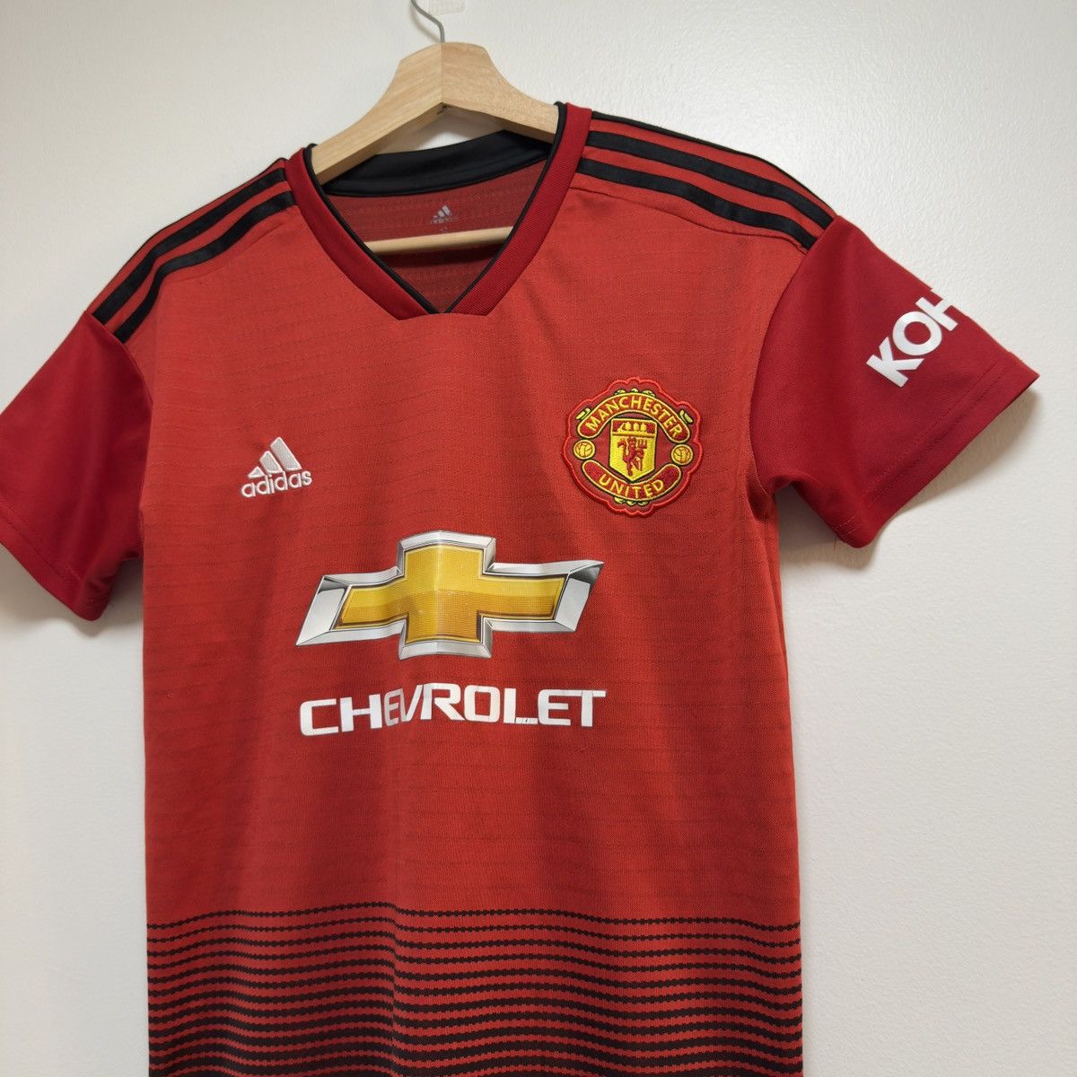 Adidas Adidas Manchester Untied 2018 Soccer Jersey Small Size US S / EU 44-46 / 1 - 3 Thumbnail