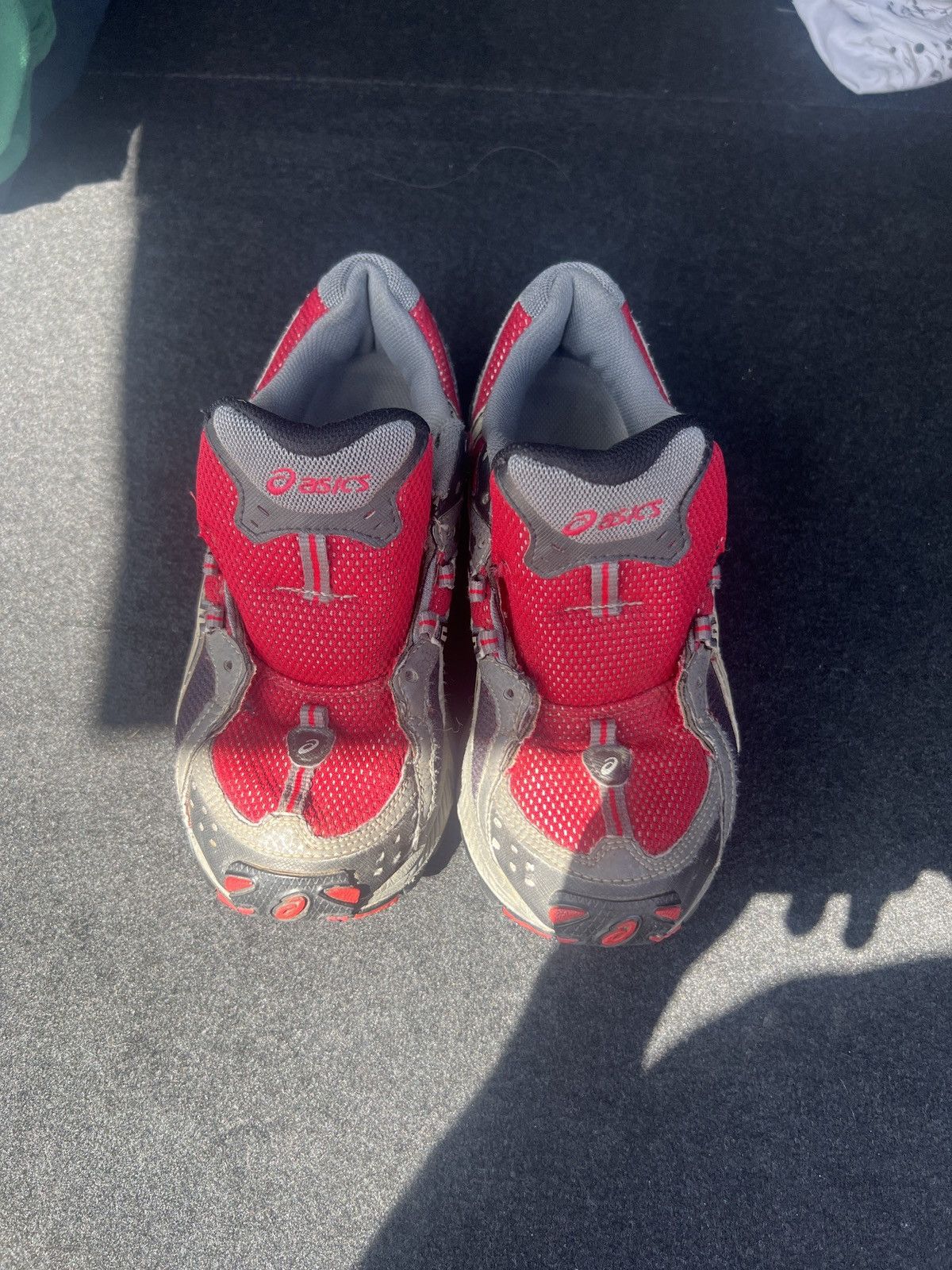 Asics × Vintage Black and red ASICS gel Size US 6.5 / EU 39-40 - 3 Thumbnail