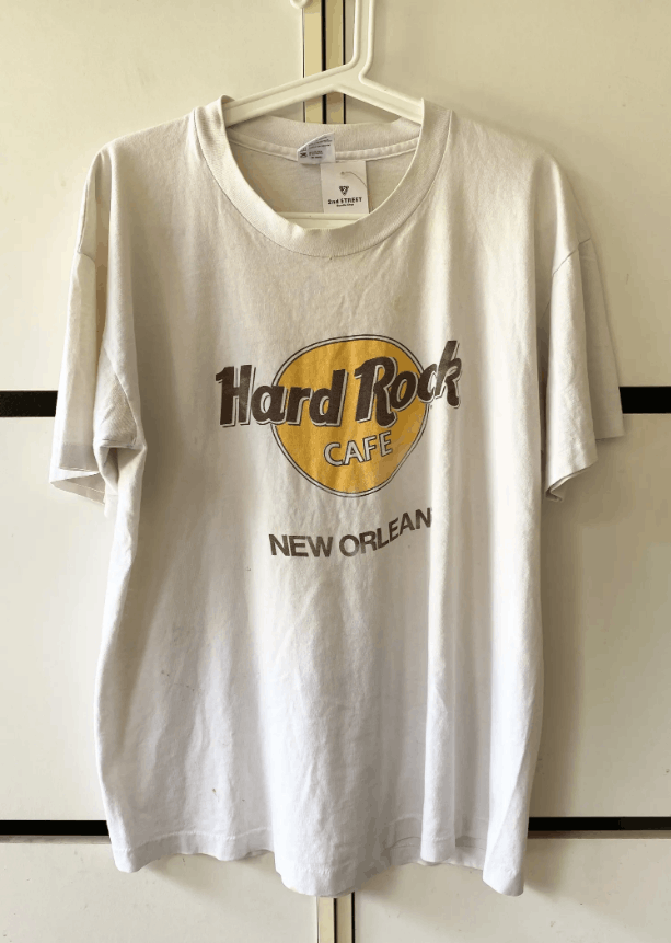 Hard Rock Cafe VINTAGE HARD ROCK CAFE NEW ORLEAN T SHIRT Size US L / EU 52-54 / 3 - 1 Thumbnail