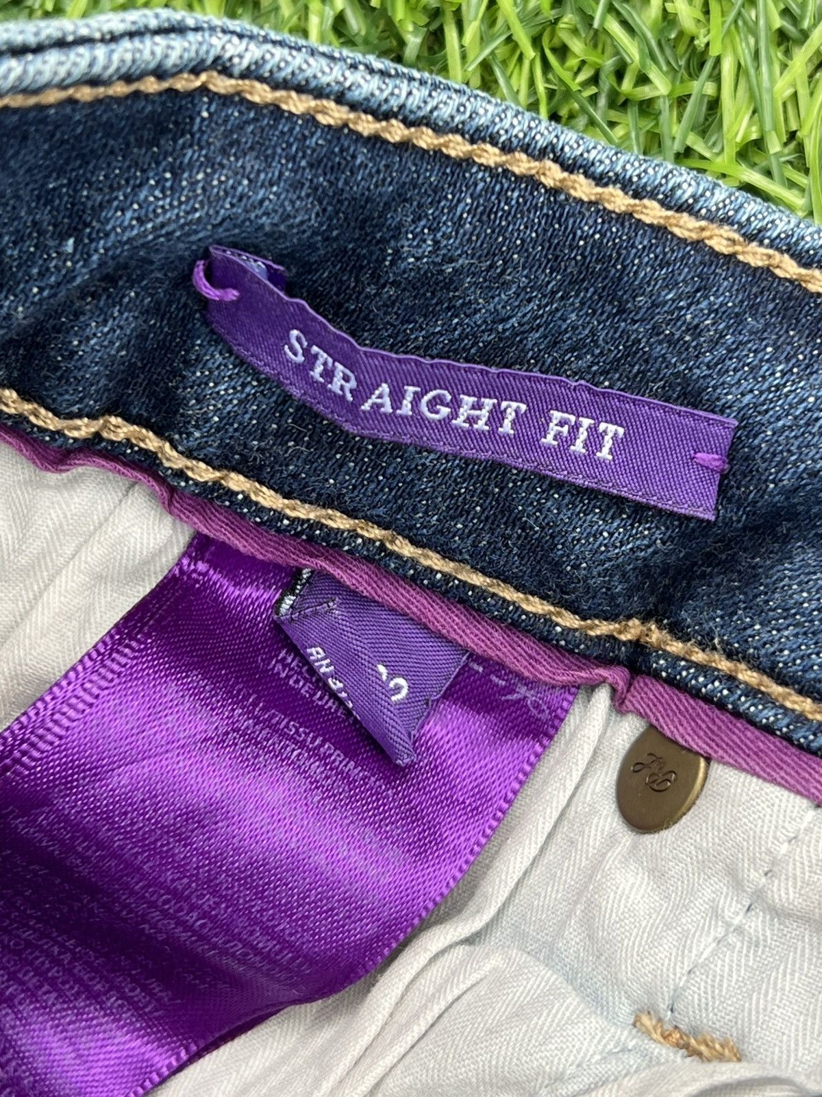 Polo Ralph Lauren Ralph Lauren Purple Label "Straight Fit" Hand-Brushed Denim Size US 32 / EU 48 - 8 Thumbnail