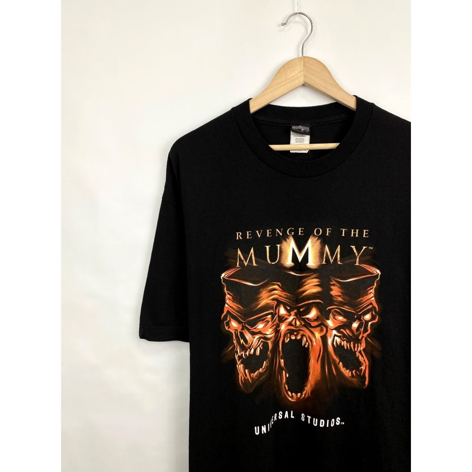 Revenge Vintage Revenge Of The Mummy Movie T-Shirt XL Black Men's Retro 2004 Rare/NWT? Size US XL / EU 56 / 4 - 3 Thumbnail