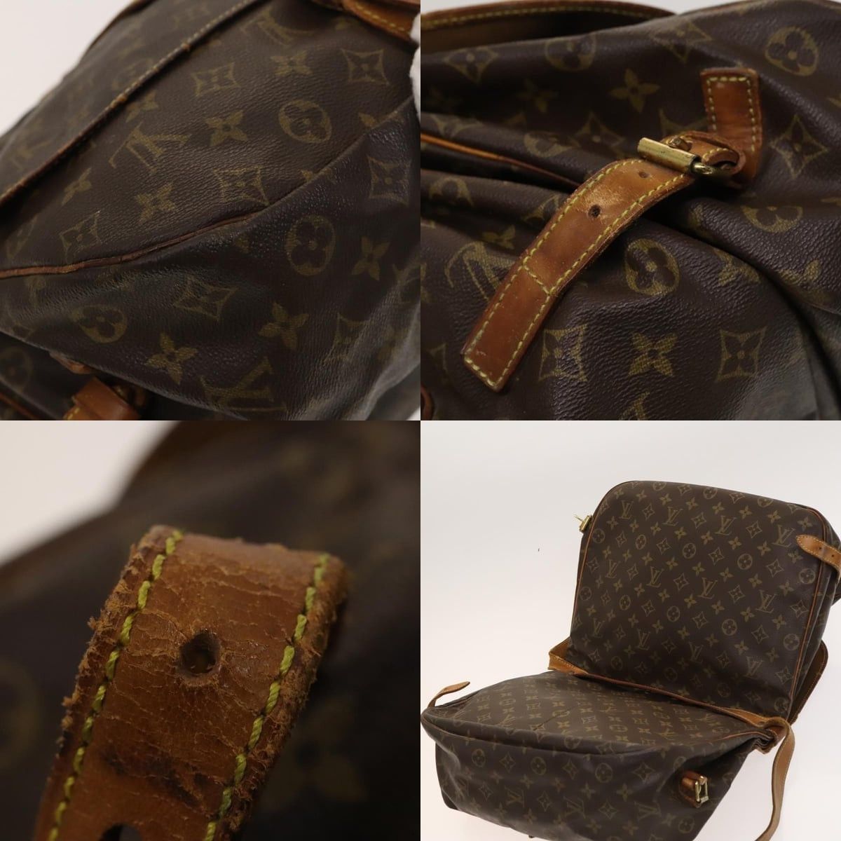 Louis Vuitton LOUIS VUITTON Monogram Saumur 30 Shoulder Bag M42256 Size ONE SIZE - 11 Thumbnail