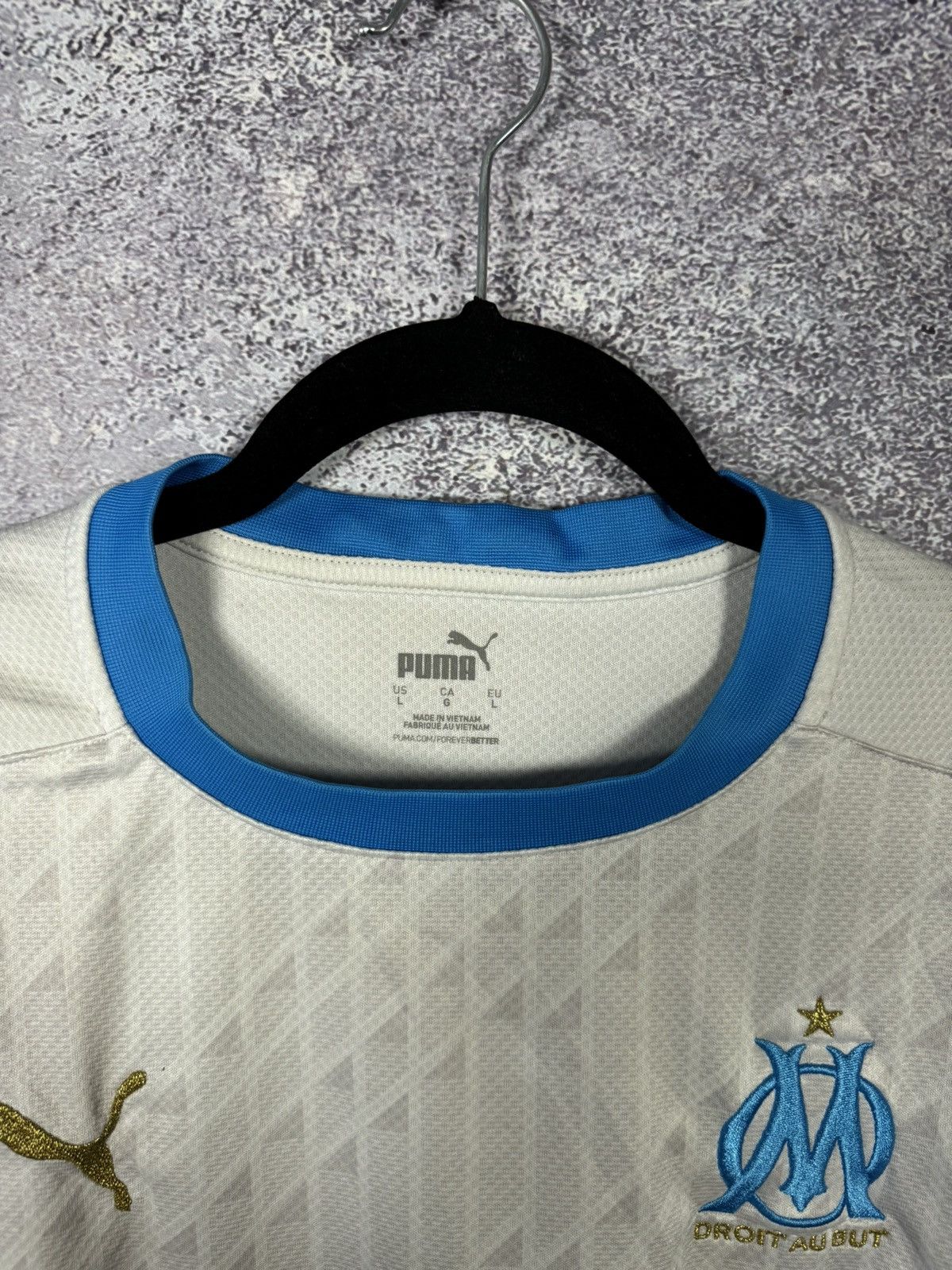 Puma × Vintage Vintage Olympique Marseille 2020/21 Puma Soccer Jersey Large Size US L / EU 52-54 / 3 - 7 Thumbnail