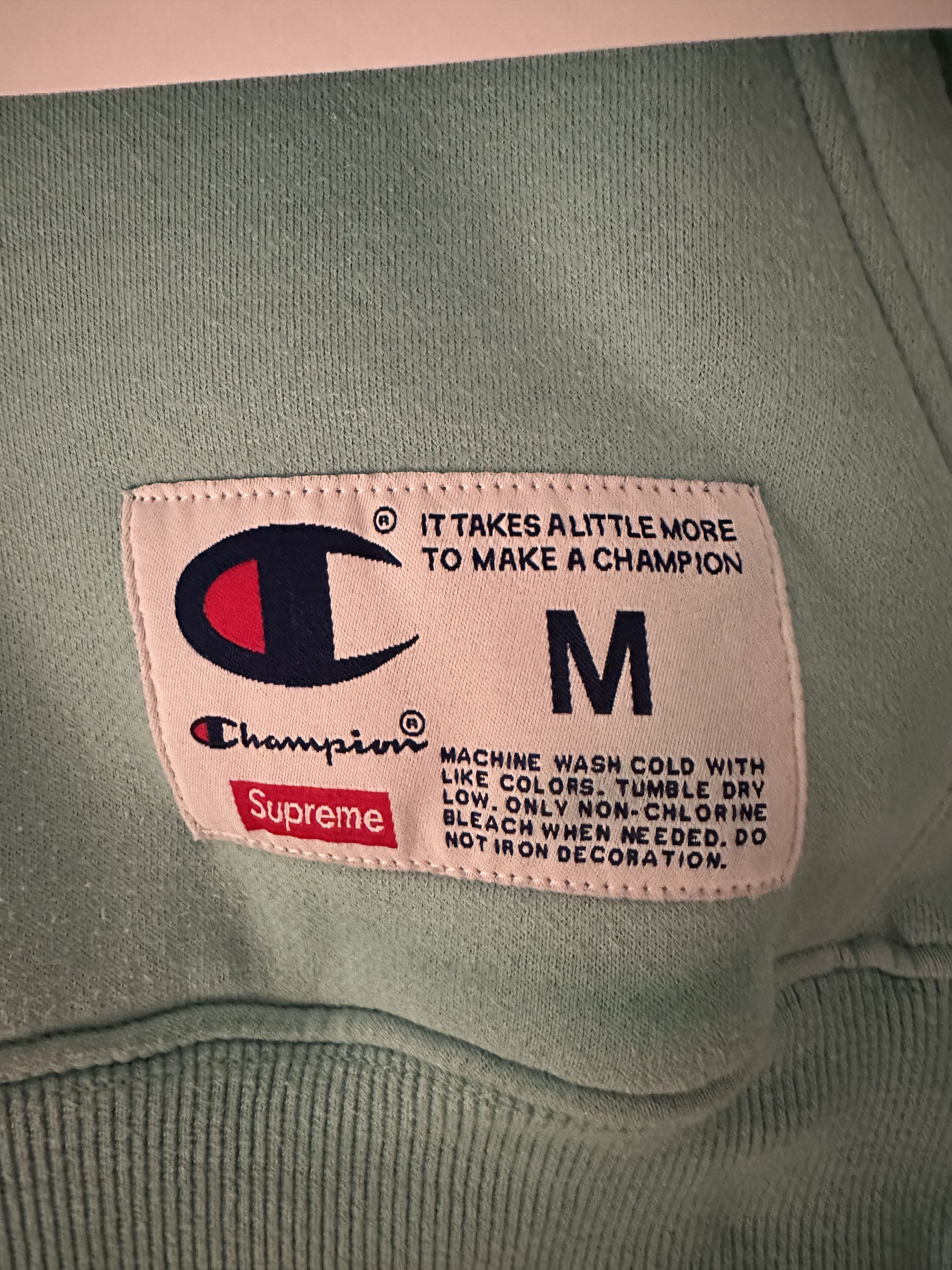 Champion × Supreme Supreme Champion Hooded Sweatshirt Size US M / EU 48-50 / 2 - 4 Thumbnail