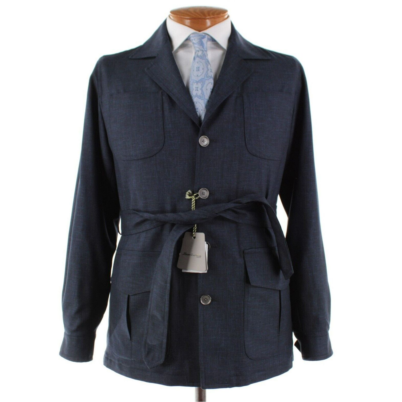 SARTORIO Sartorio Suit Size US 40 Regular in Blue Size 40R - 1 Thumbnail