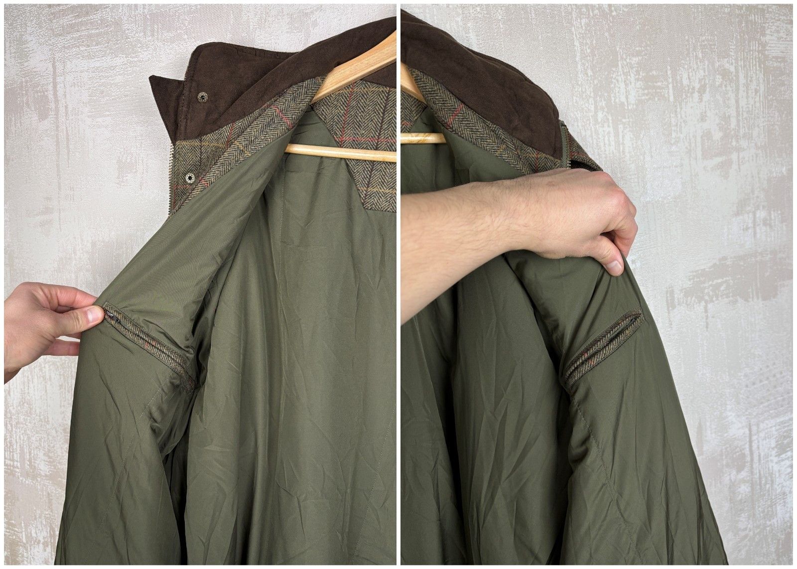 Alan Paine Alan Paine 3XL Country Collection Check Wool Field Coat Size US XXL / EU 58 / 5 - 12 Thumbnail