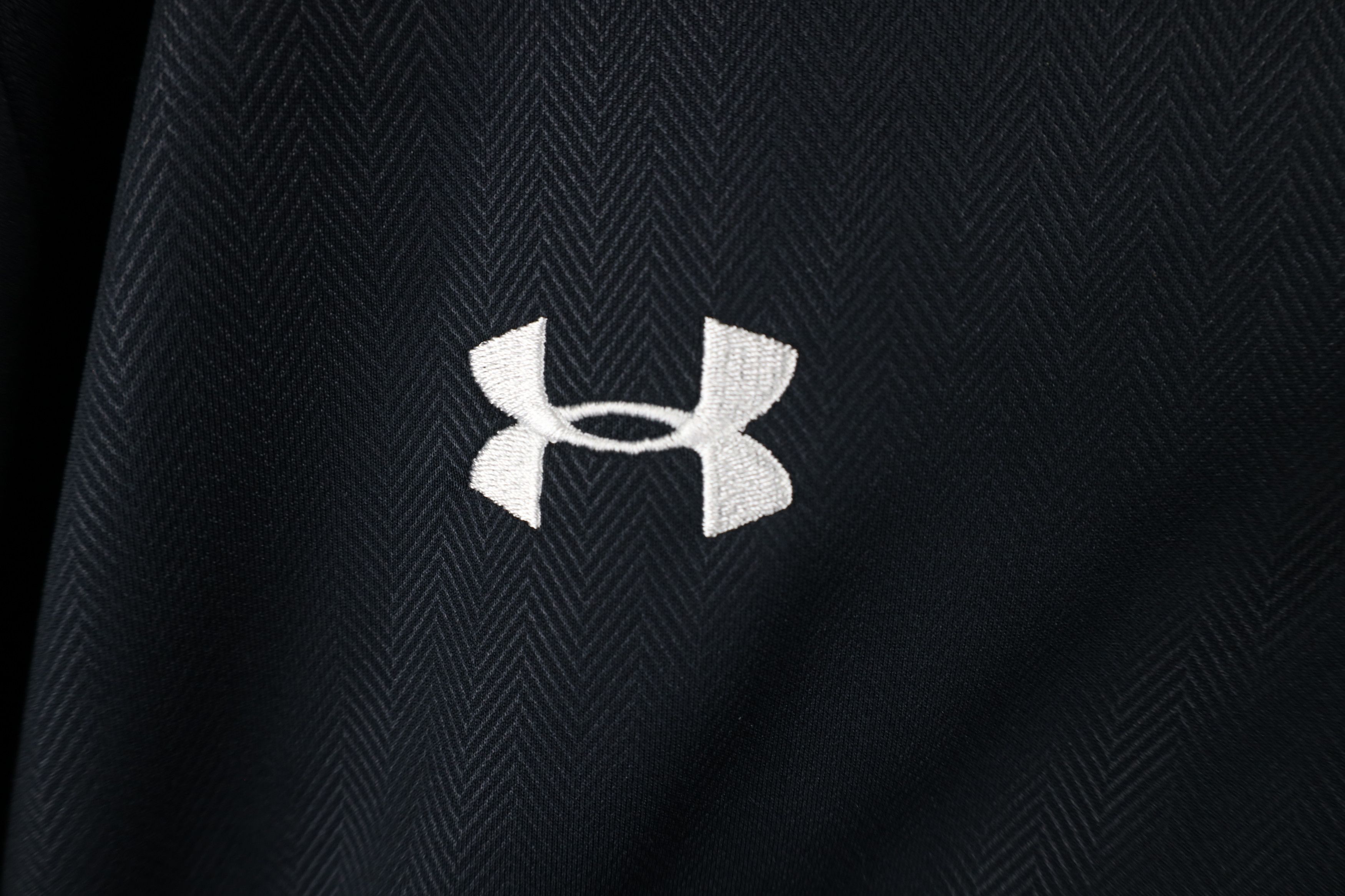Under Armour × Vintage Under Armour University Collared Golf Polo Shirt Black Size US XXL / EU 58 / 5 - 5 Thumbnail