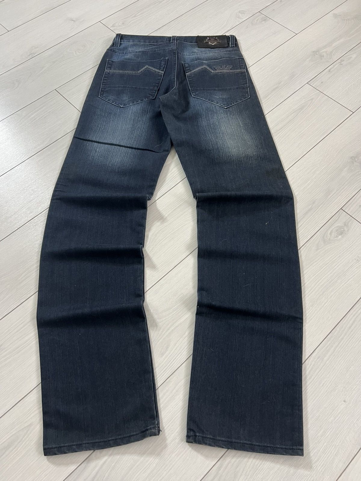 Vintage Rare Flared Kapital Vibe! Distressed Crazy Y2k Jeans Vintage Size US 31 - 2 Thumbnail
