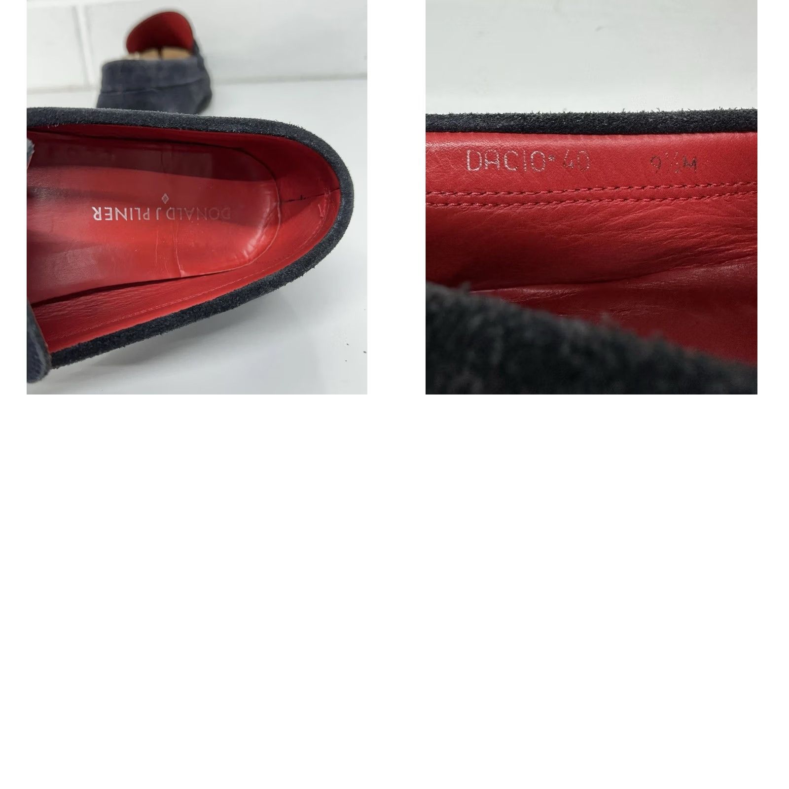 Donald Pliner Donald J Pliner Dacio Perf Sport Suede Loafers Navy Blue US 9.5 NWD Size US 10 / EU 43 - 8 Thumbnail