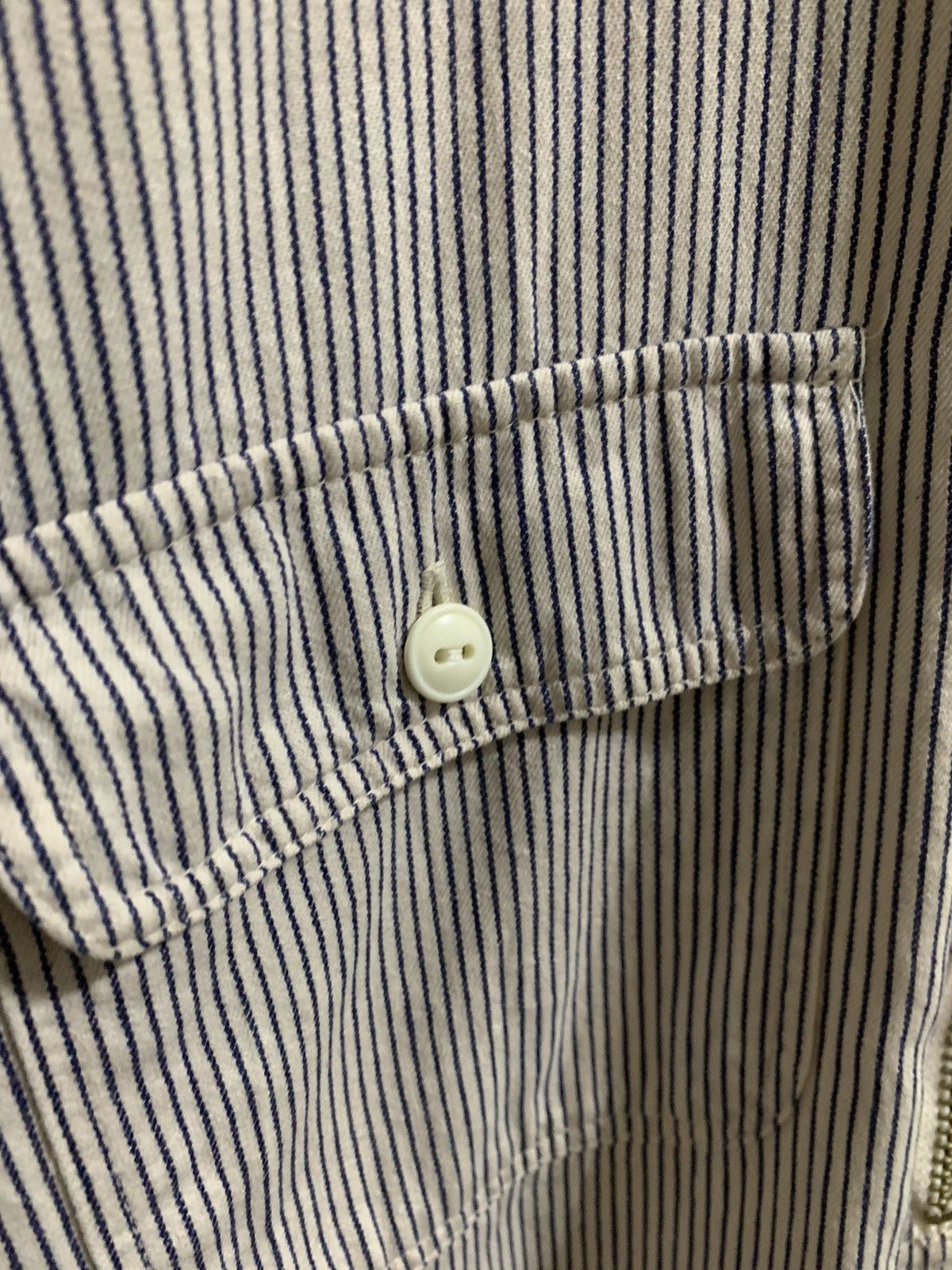 Vintage Sugar Cane Hickory Workshirt Half Zipper Size US M / EU 48-50 / 2 - 5 Thumbnail