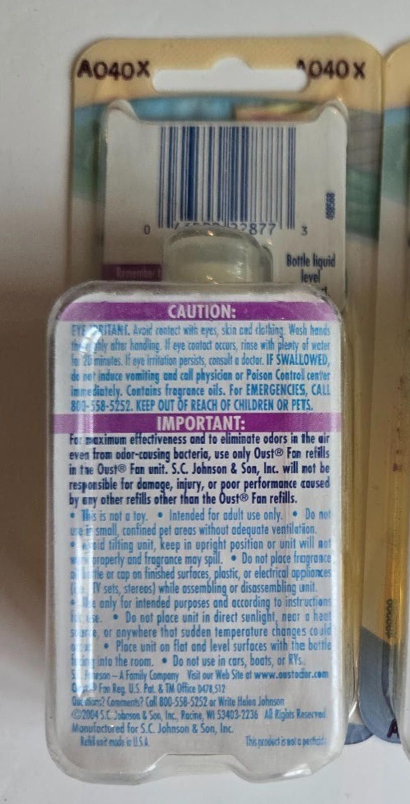 American Eagle Outfitters Lot of 2 Discontinued Oust Fan Scented Oil Refill Floral NEW Size ONE SIZE - 2 Thumbnail
