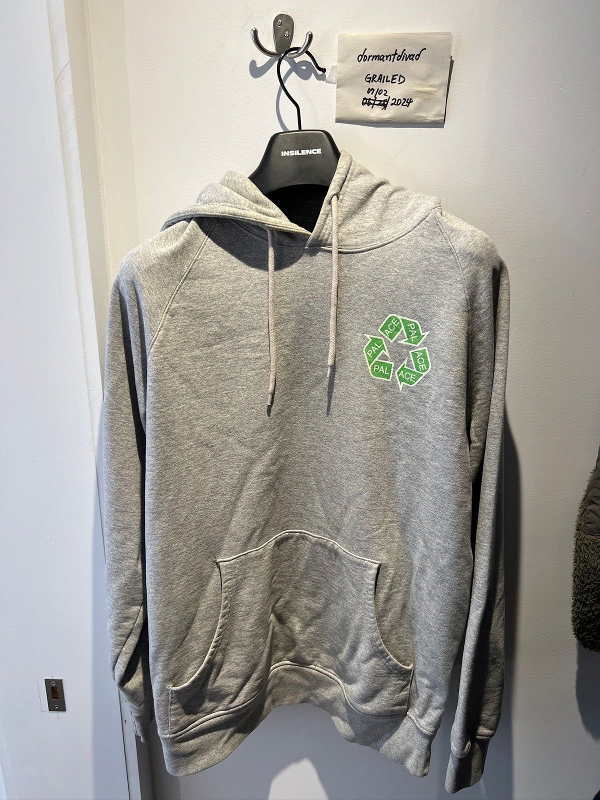 Palace Palace SS21 P-Cycle Hoodie Grey Marl Size L Size US L / EU 52-54 / 3 - 2 Thumbnail