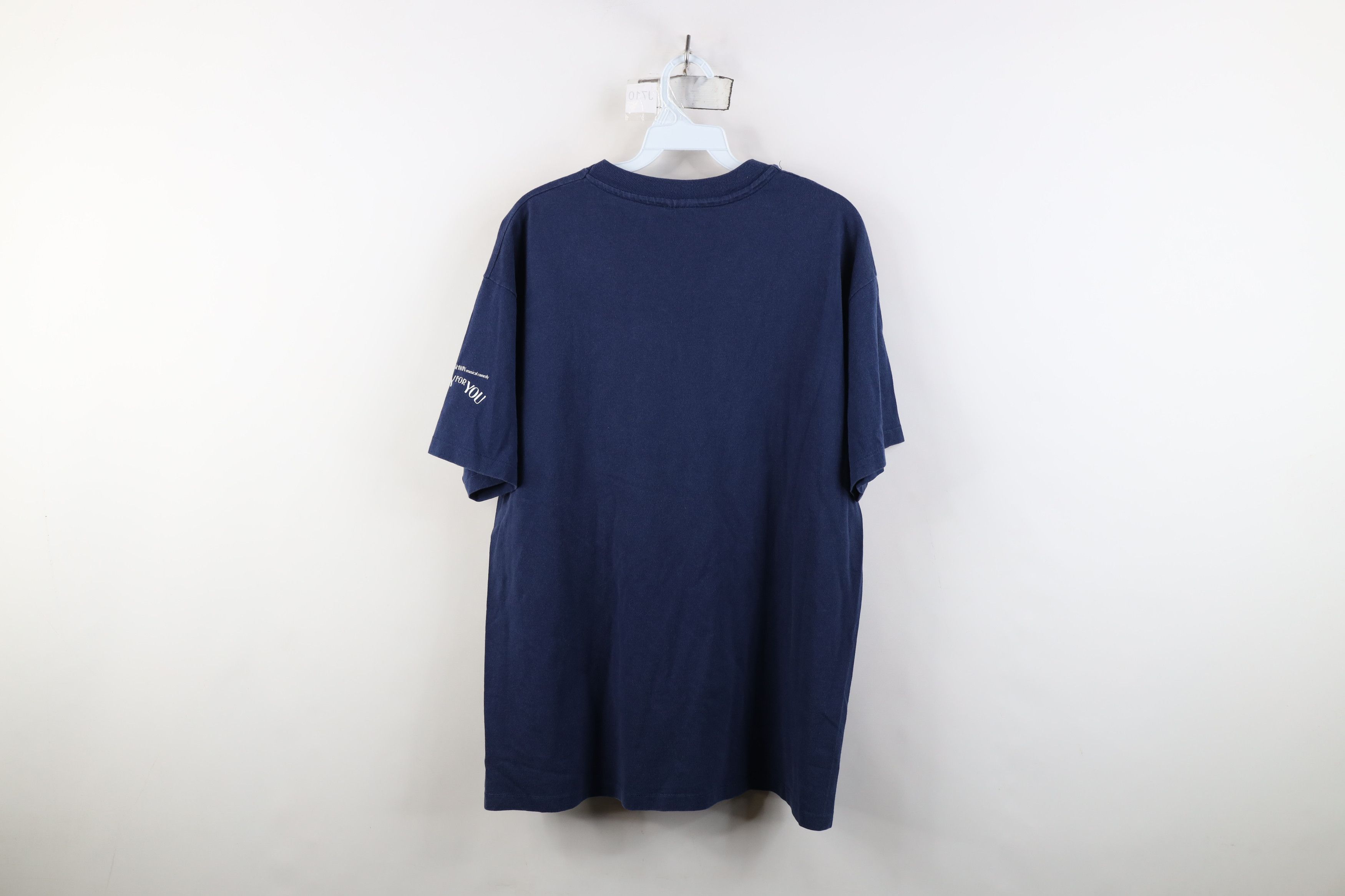 Vintage Vintage 90s Crazy For You Musical Play Short Sleeve T-Shirt Size L / US 10 / IT 46 - 10 Thumbnail