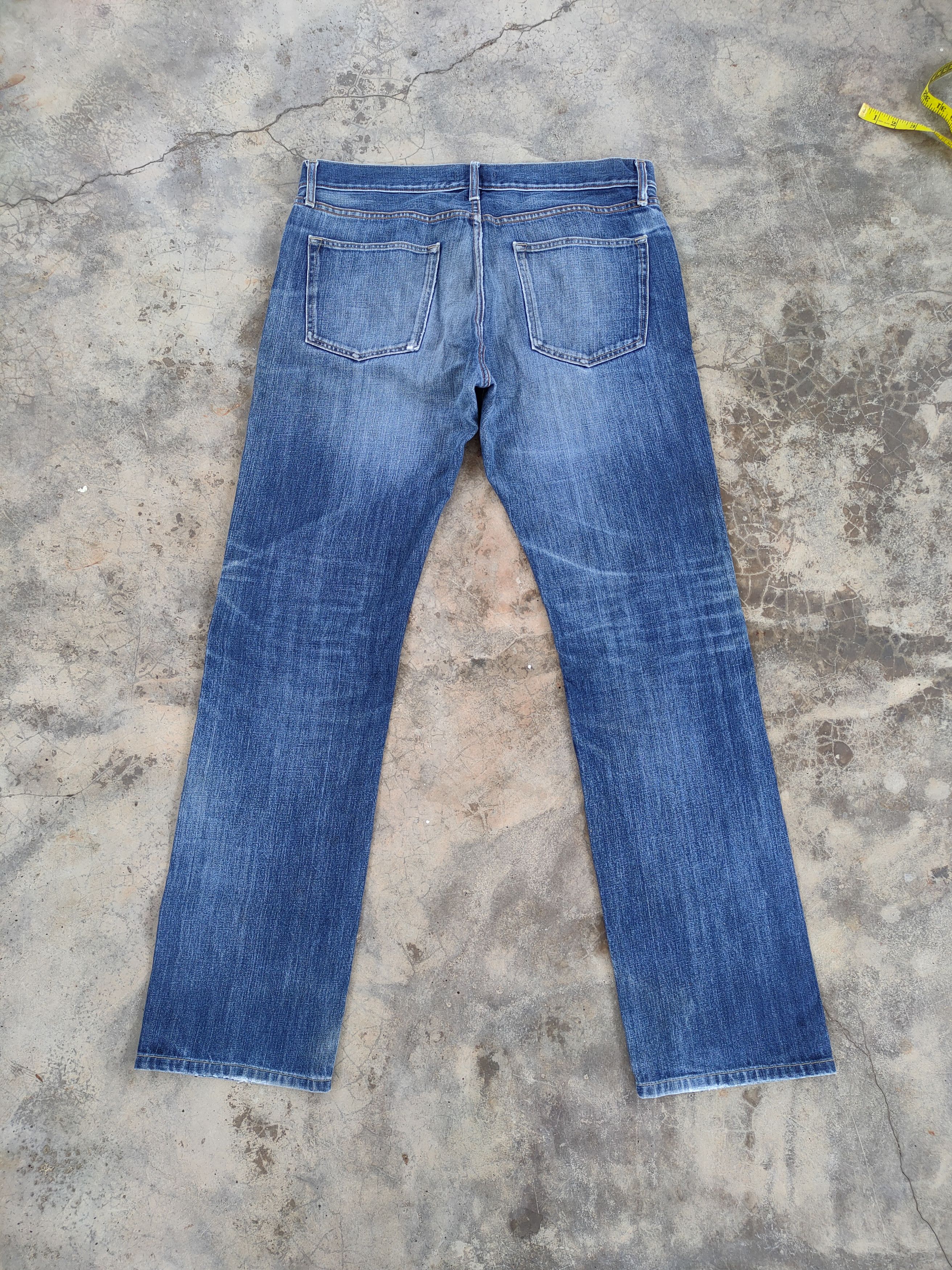 Japanese Brand × Jean × Vintage VINTAGE JAPANESE FADED RIPPED JEANS DENIM PANTS Size US 37 - 10 Thumbnail