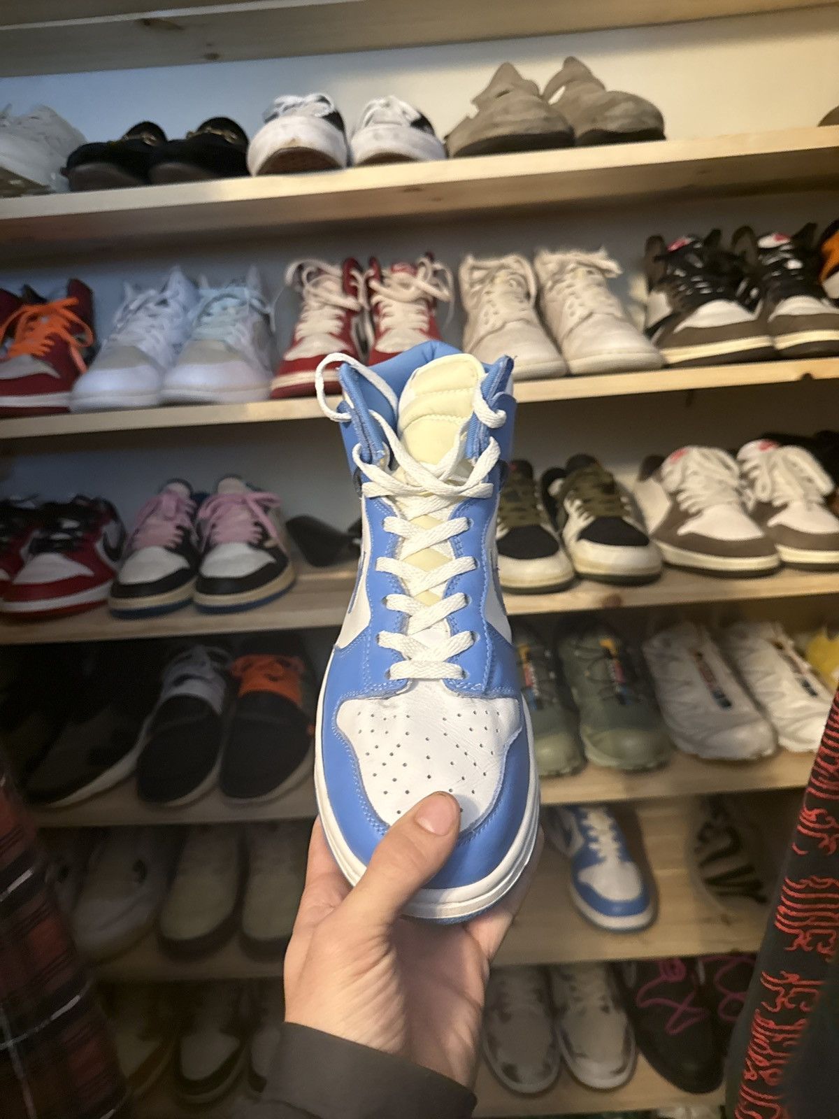 Nike 1999 Nike dunk UNC Size US 9 / EU 42 - 3 Thumbnail