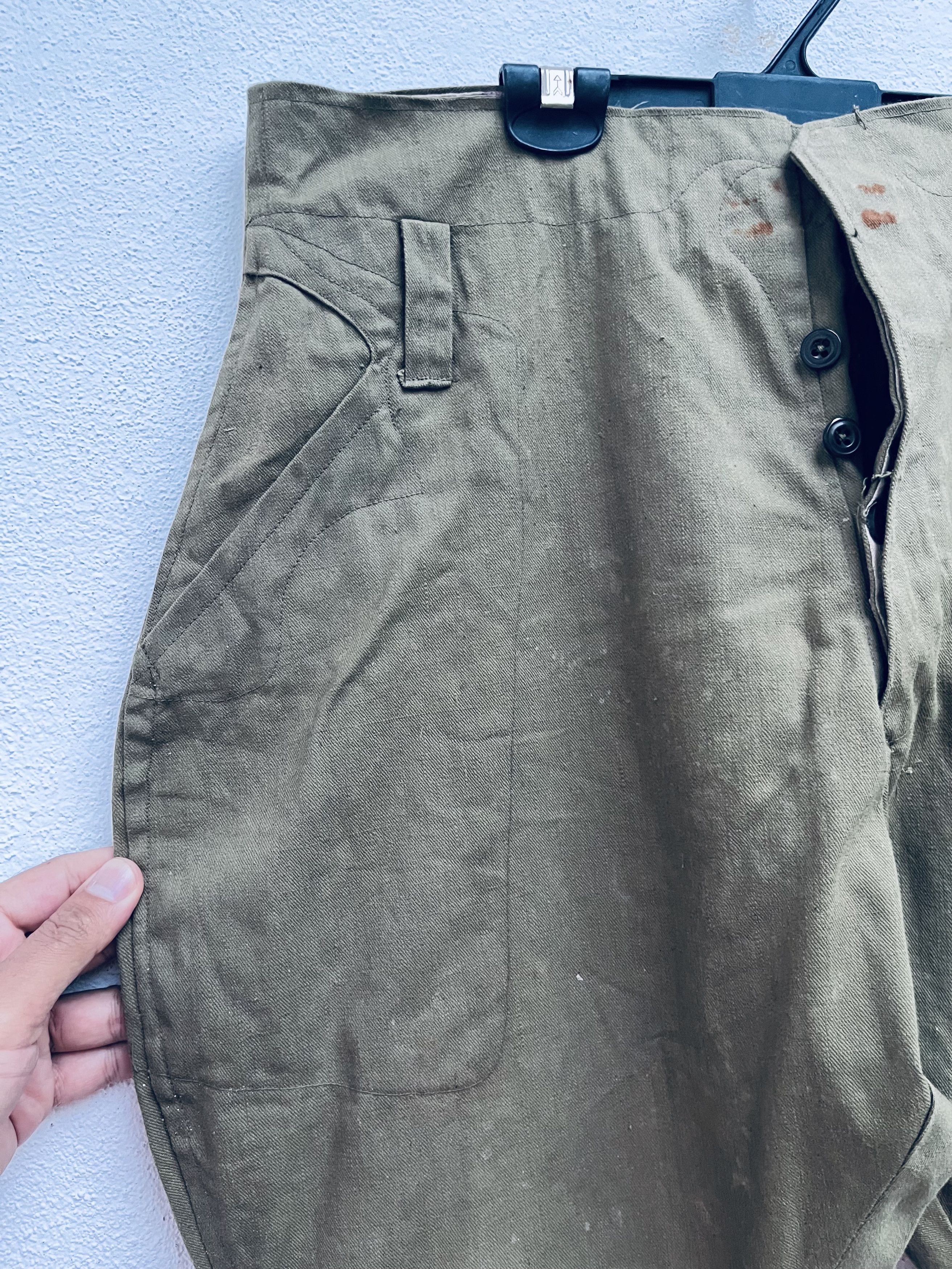 Japanese Brand × Vintage Vintage 40s Japan Army Military Japanese Designer Fashion Size US 32 / EU 48 - 5 Thumbnail