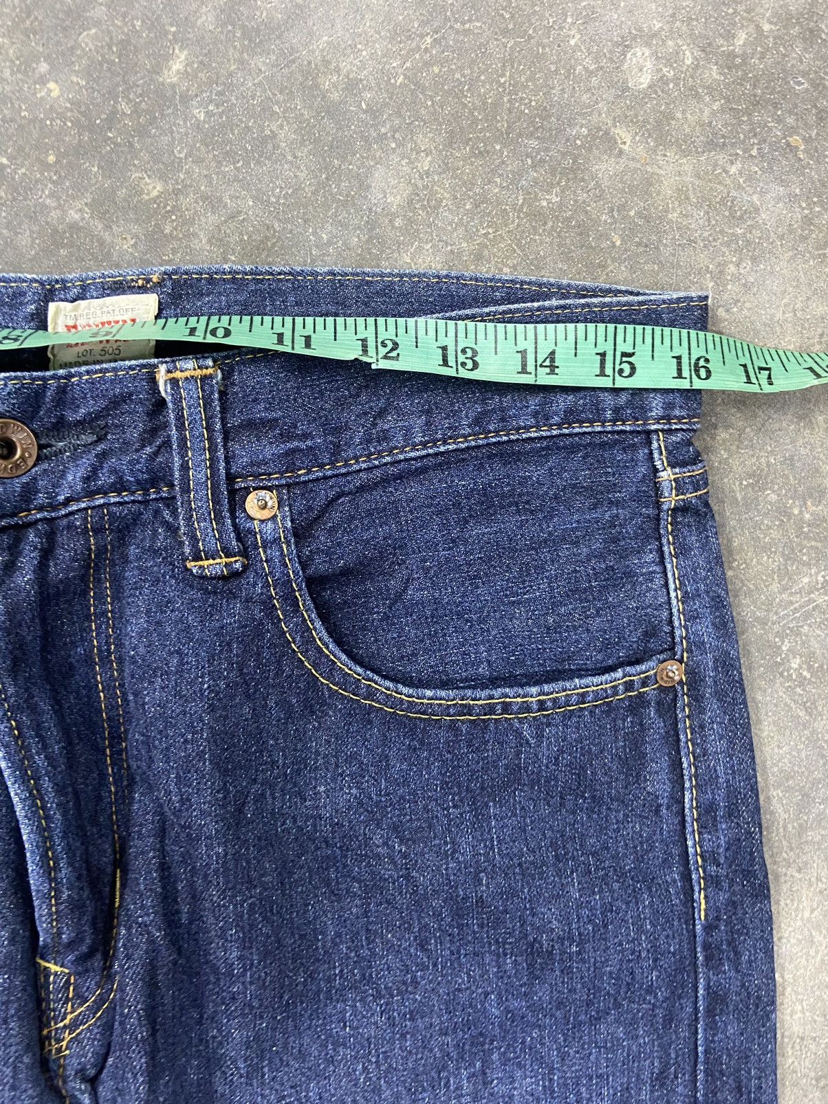Edwin 🔥 Vintage Edwin jeans Edwin 505ZX selvedge street fashion Size US 32 / EU 48 - 12 Thumbnail