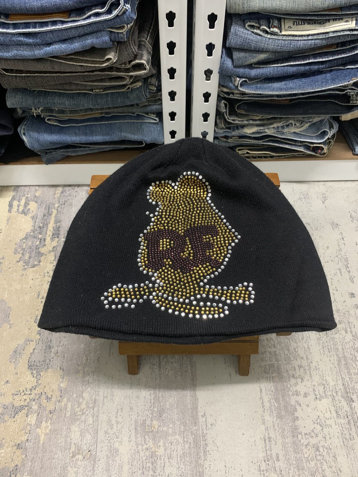 If Six Was Nine Vintage Ratfink Mooneyes Beanie Hat Size ONE SIZE - 1 Thumbnail