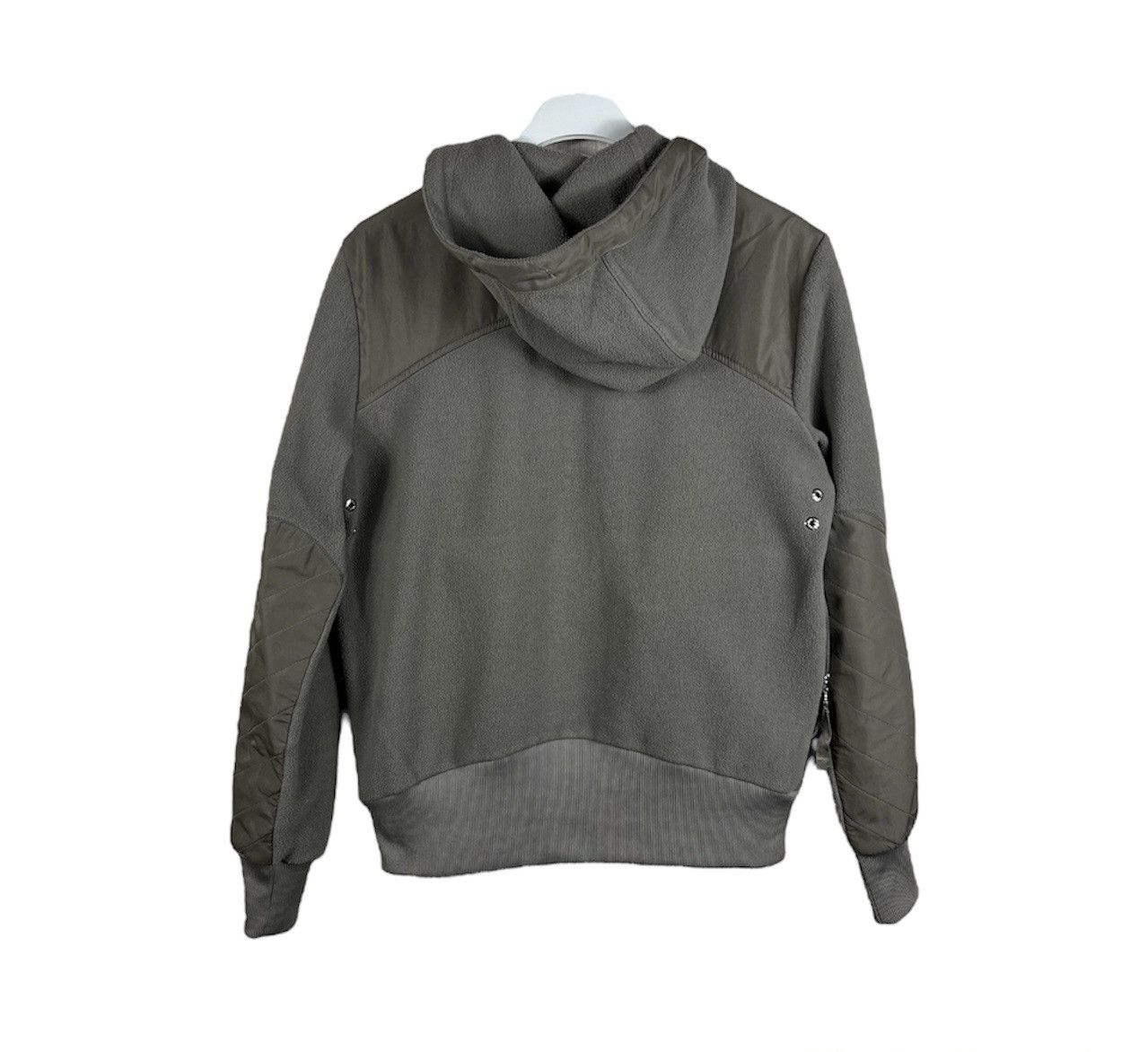 Nike × Vintage Vintage Nike y2k zip ninja fleece sherpa sweatshirt hoodie Size S / US 4 / IT 40 - 2 Thumbnail