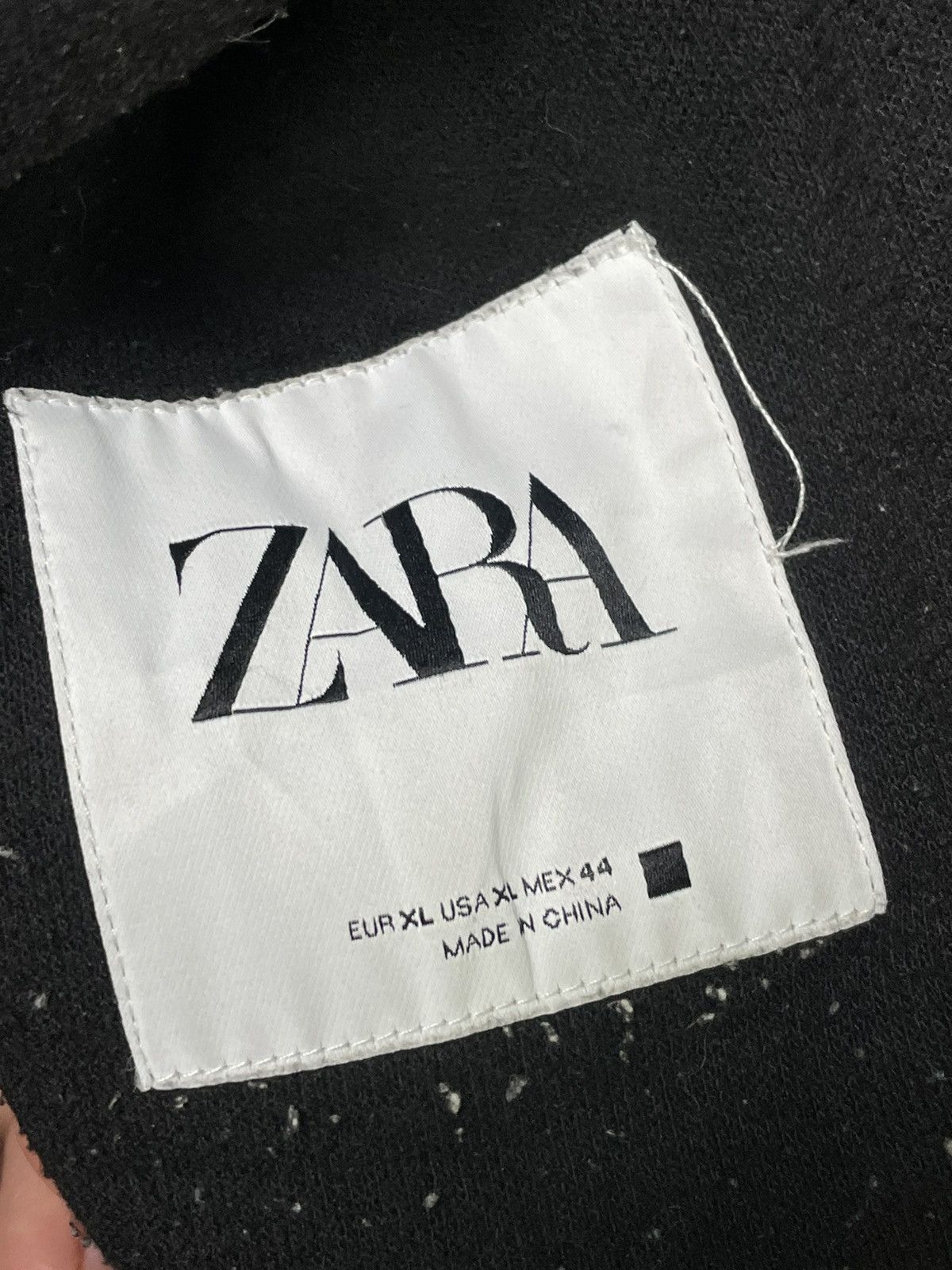 Vintage × Zara Vintage Zara Casual Wool Button Up (50) Size US XL / EU 56 / 4 - 8 Thumbnail