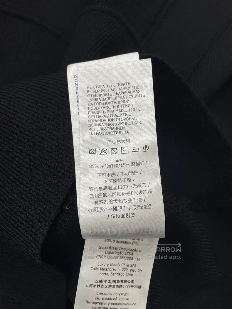 Gucci Gucci Black long sleeves Size M / US 6-8 / IT 42-44 - 7 Thumbnail